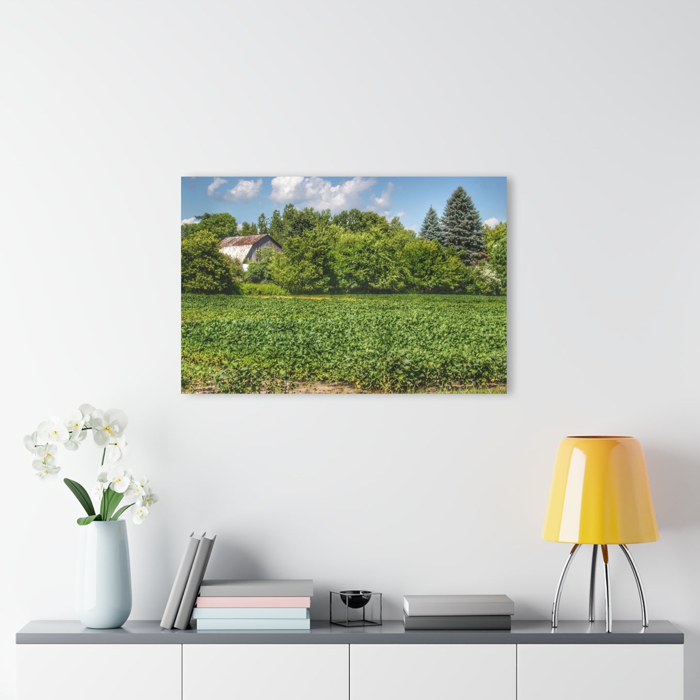 U R There Photography Canada Road Hidden Rustic Farmhouse Acrylic Wall Print