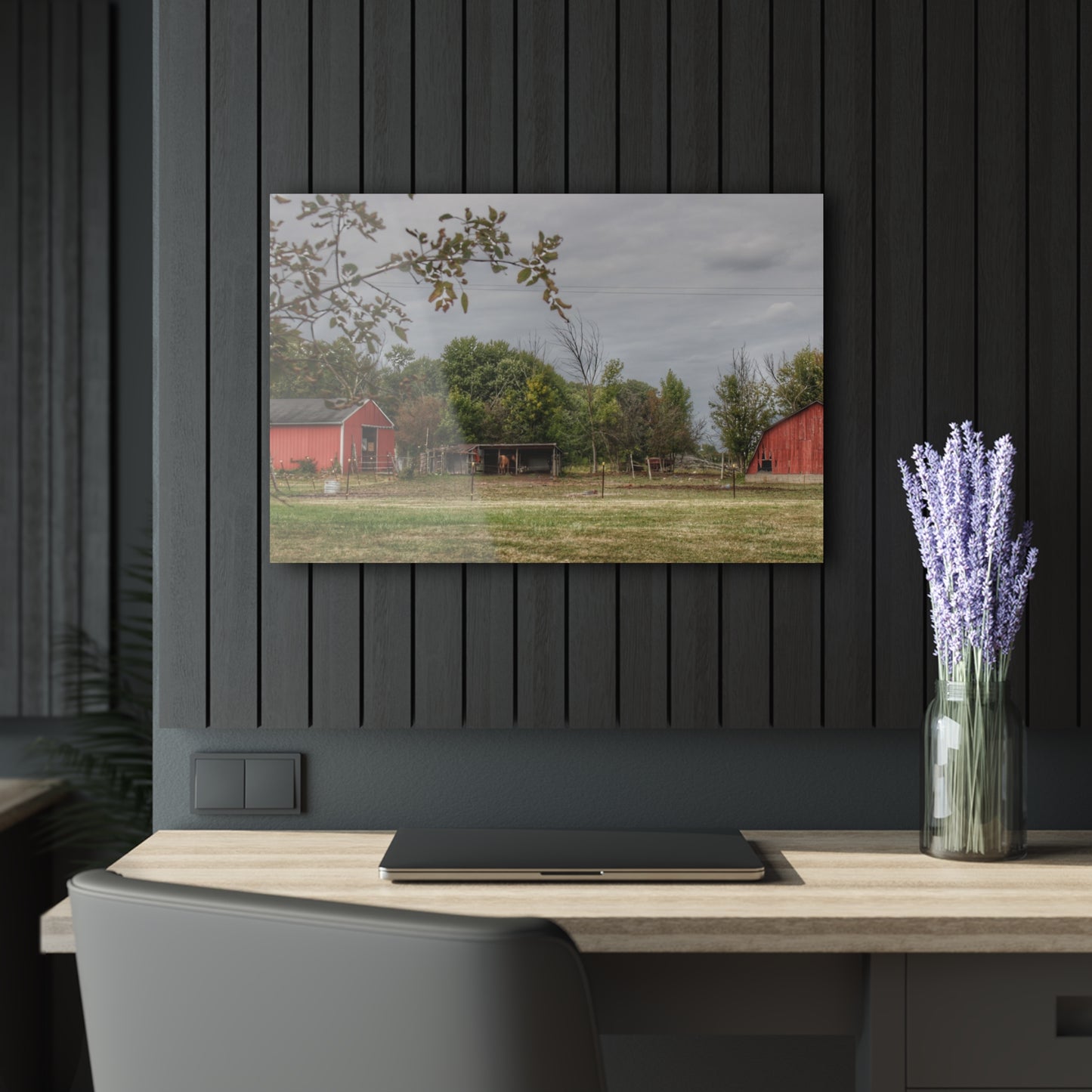 U R There Photography Petz Road Farm Rustic Farmhouse Acrylic Wall Print