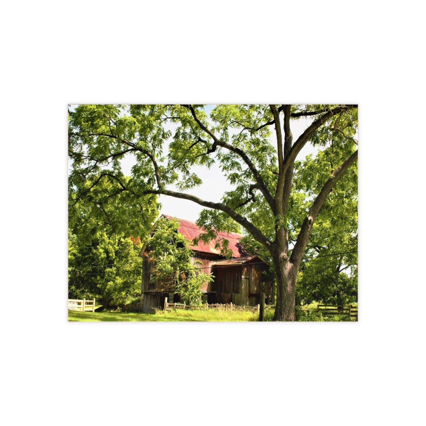Rustic Farmhouse Wall Tile featuring Oxford Red III