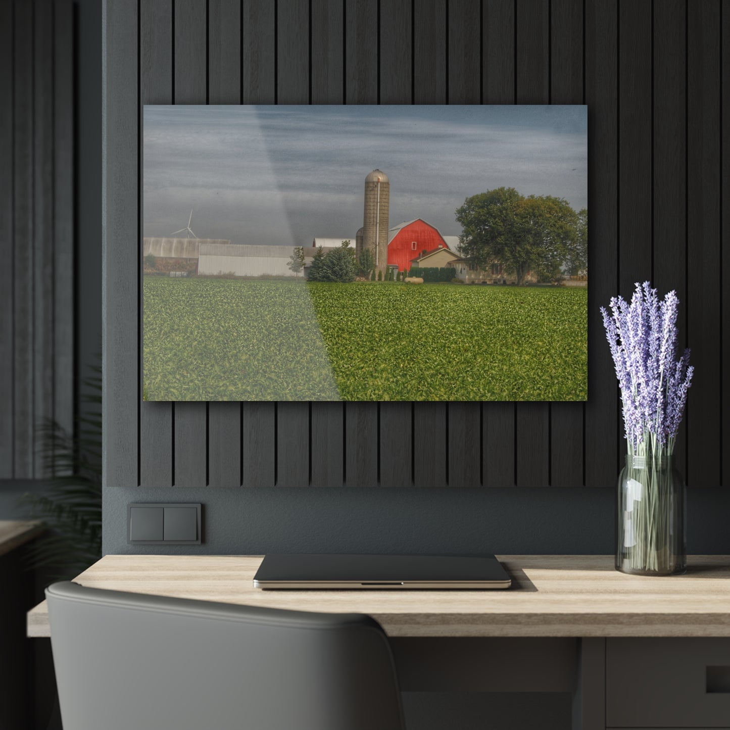 U R There Photography Richardson Road Farm Rustic Farmhouse Acrylic Wall Print