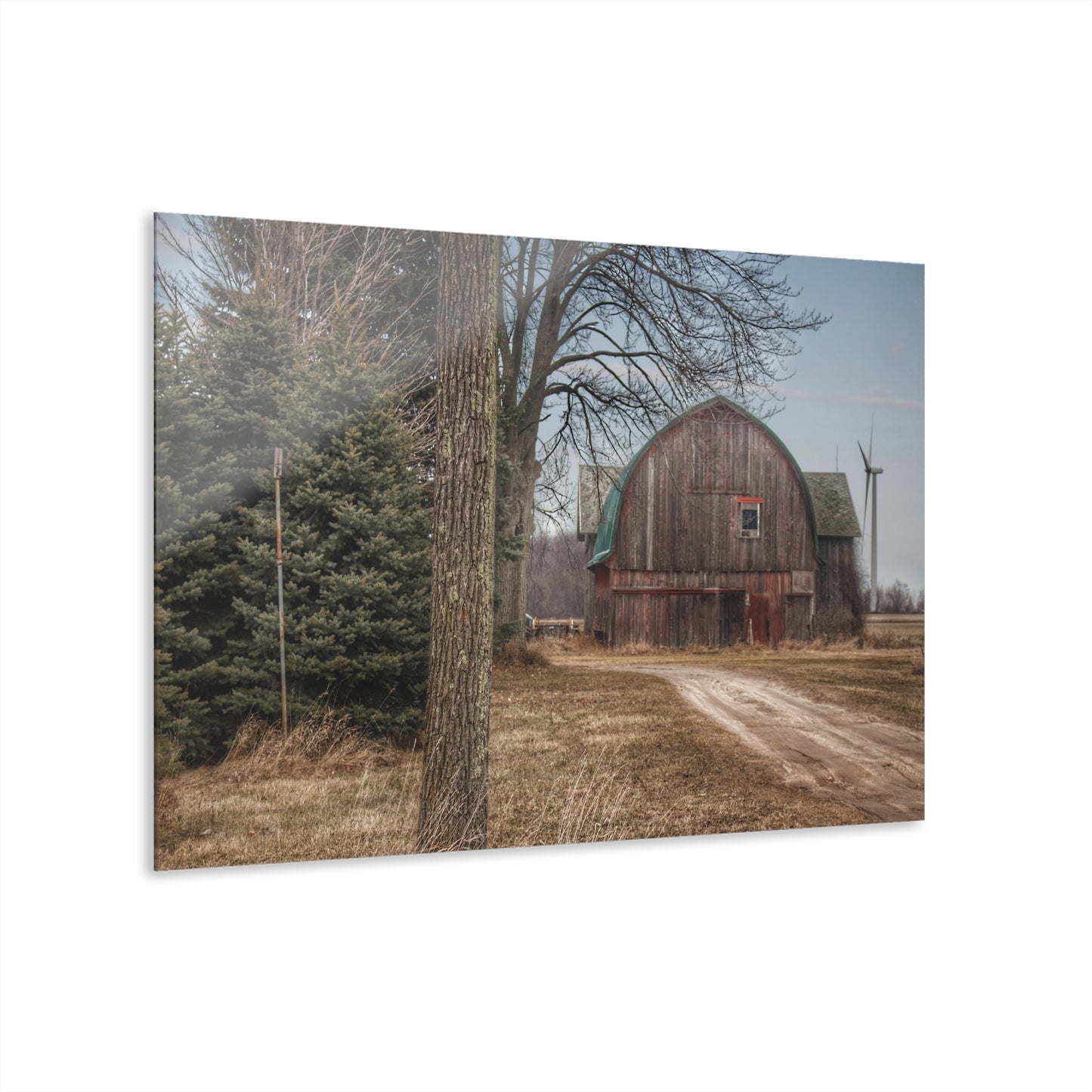 U R There Photography Barn of Deckerville Road Rustic Farmhouse Acrylic Wall Print