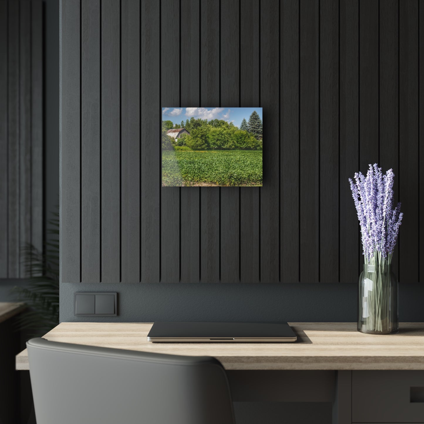 U R There Photography Canada Road Hidden Rustic Farmhouse Acrylic Wall Print