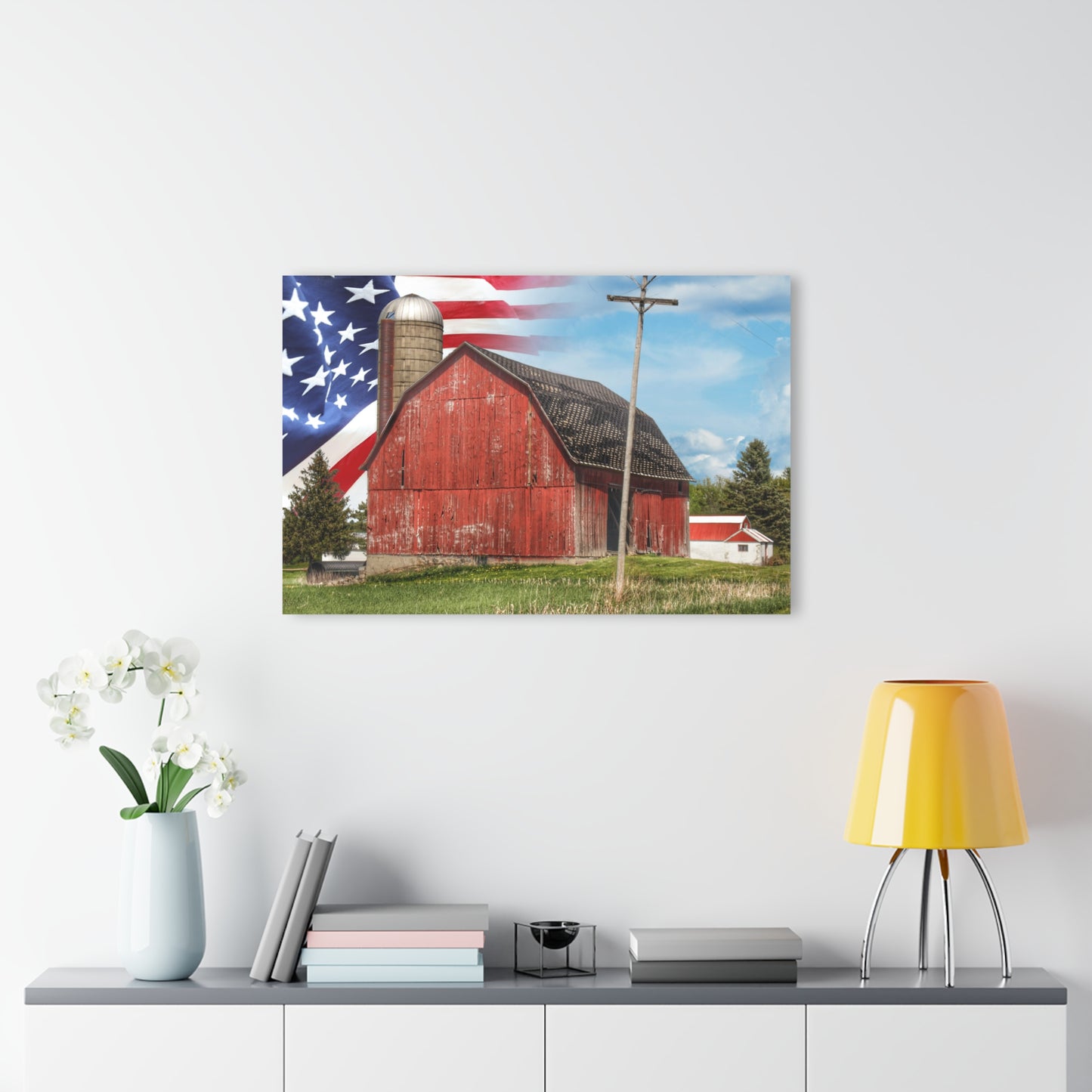 U R There Photography An American Farm I Rustic Farmhouse Acrylic Wall Print