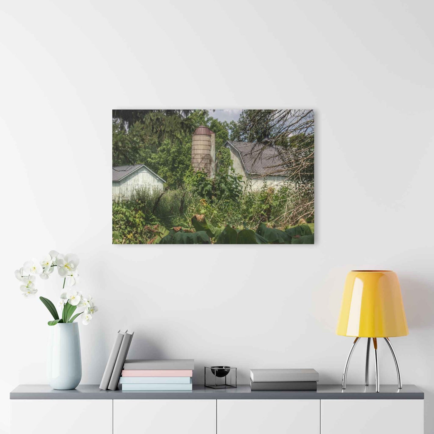 U R There Photography Clark Road Hidden Rustic Farmhouse Acrylic Wall Print