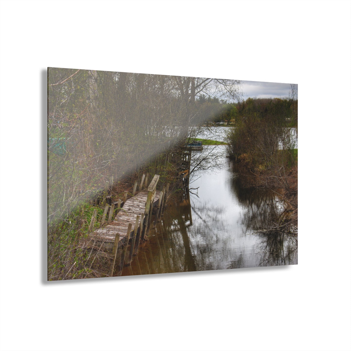 U R There Photography Private Pathways Rustic Farmhouse Acrylic Wall Print