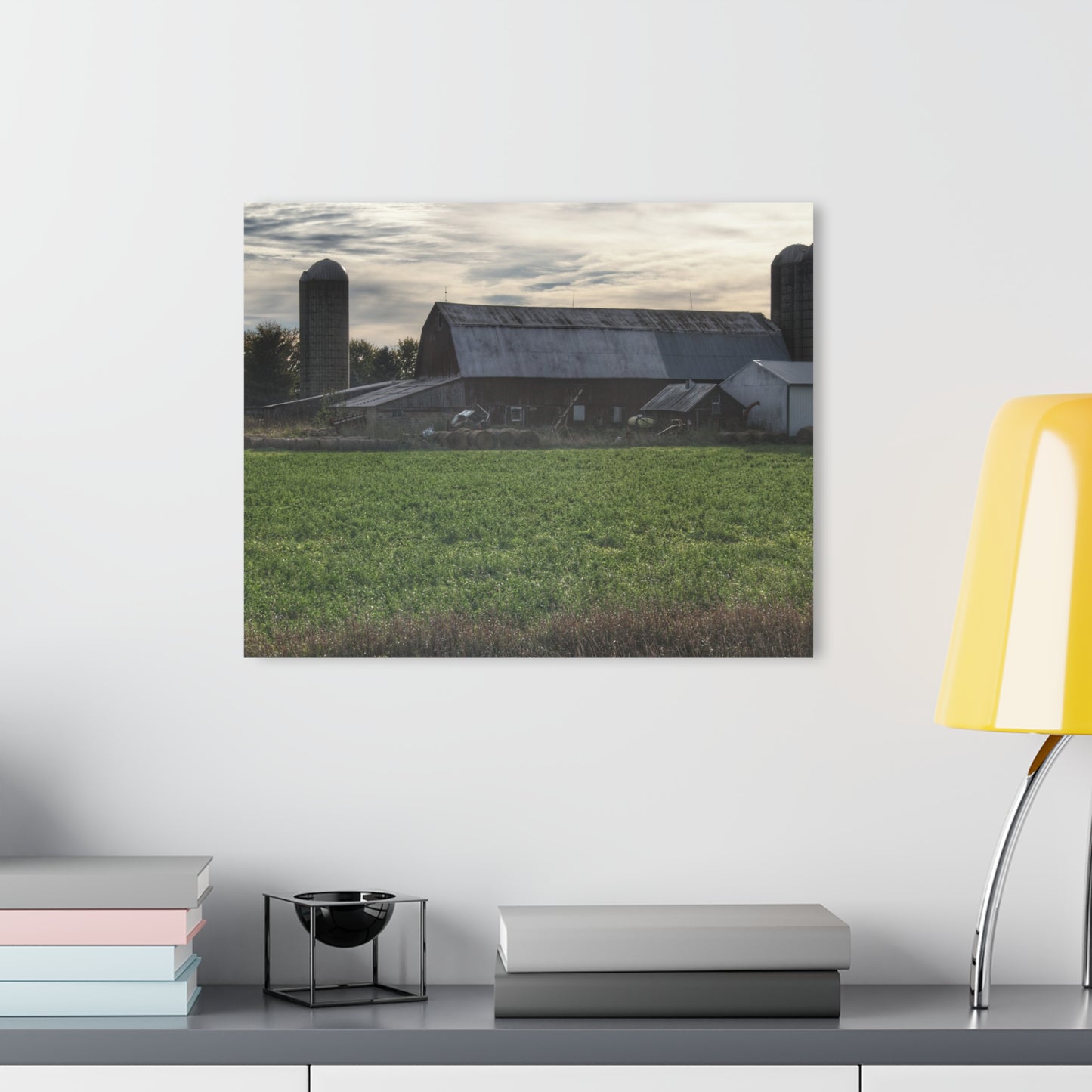 U R There Photography Shepard Road Farm II Rustic Farmhouse Acrylic Wall Print