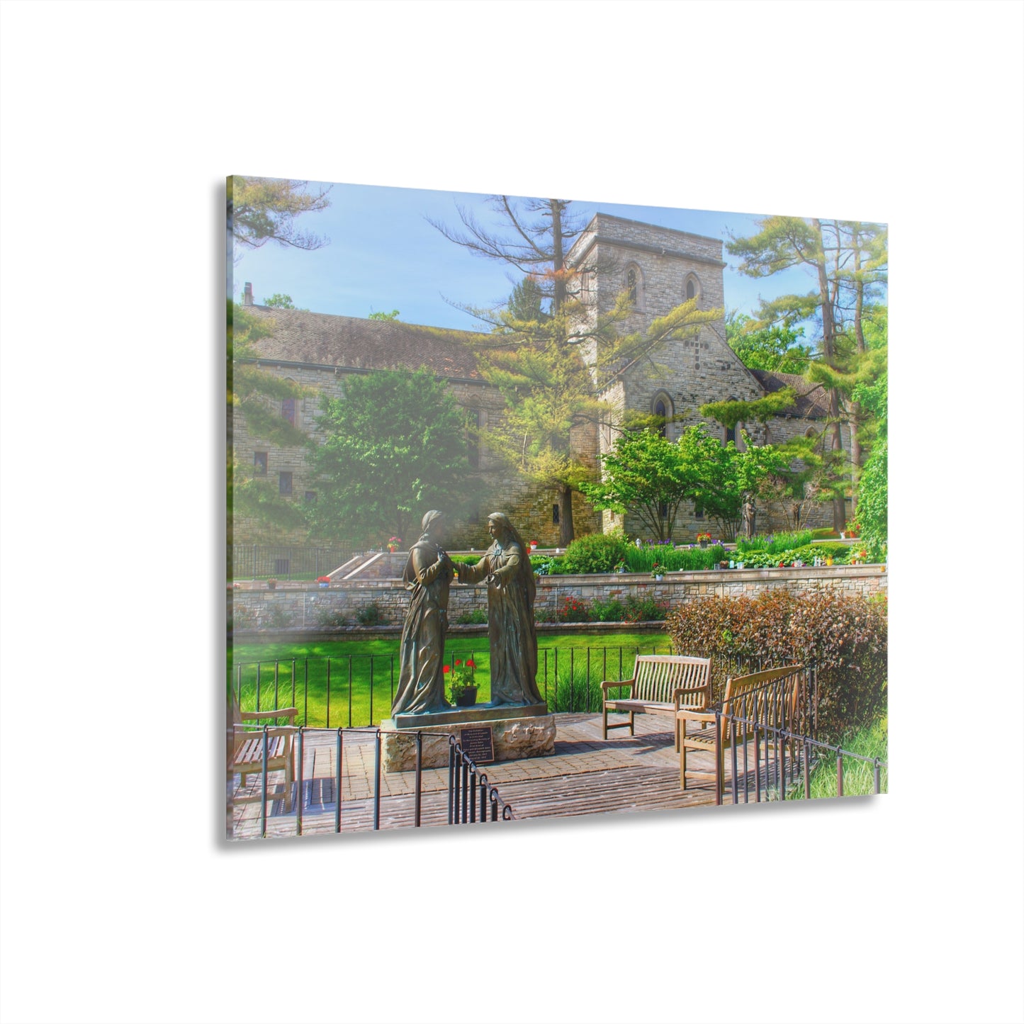 U R There Photography Saint Hugos of the Hills I Rustic Farmhouse Acrylic Wall Print
