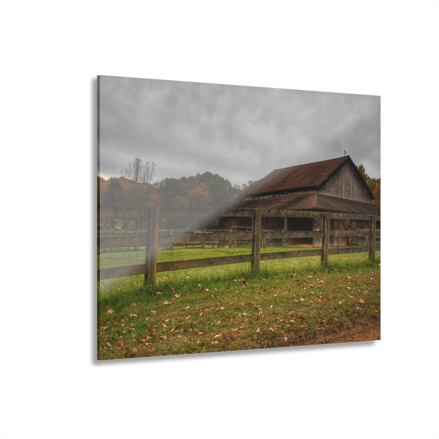U R There Photography Chalet Grey I Rustic Farmhouse Acrylic Wall Print