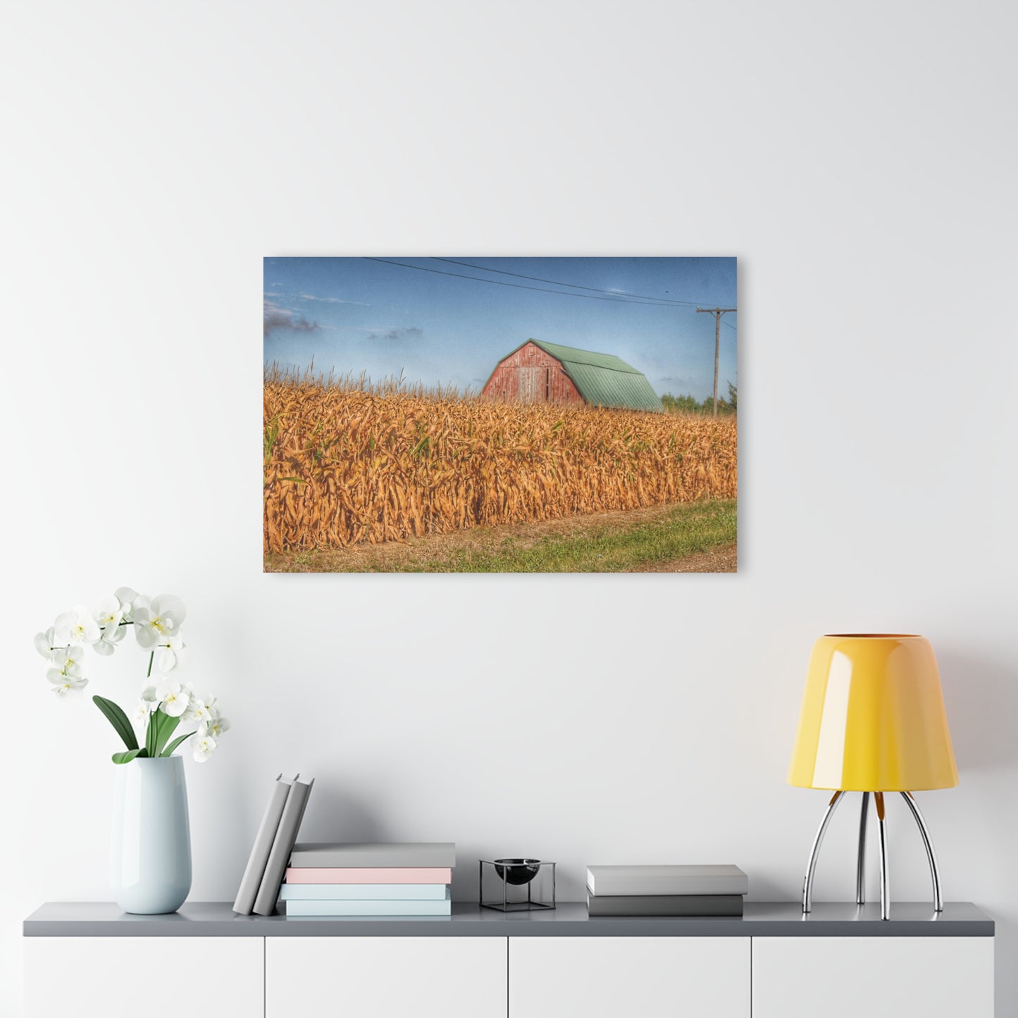 U R There Photography Beyond the Harvest Corn I Rustic Farmhouse Acrylic Wall Print