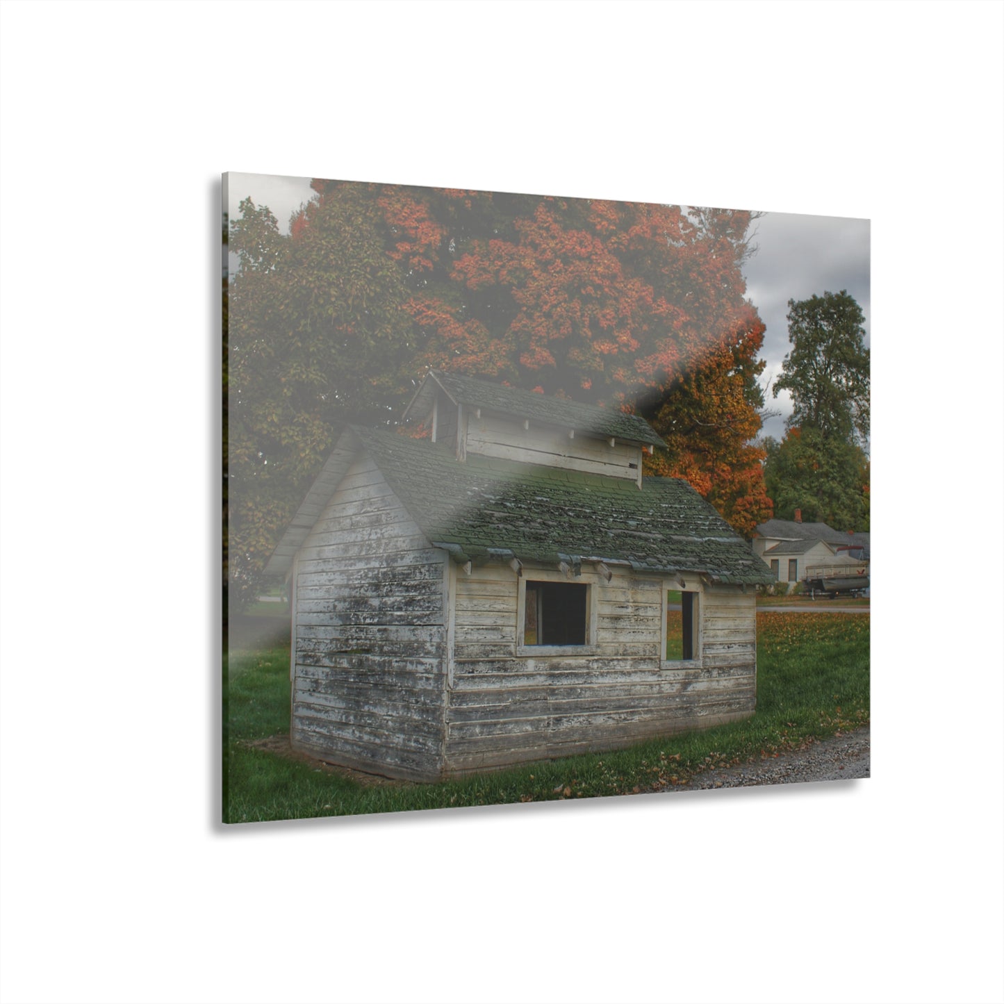 U R There Photography Rural Shack of Metamora Rustic Farmhouse Acrylic Wall Print