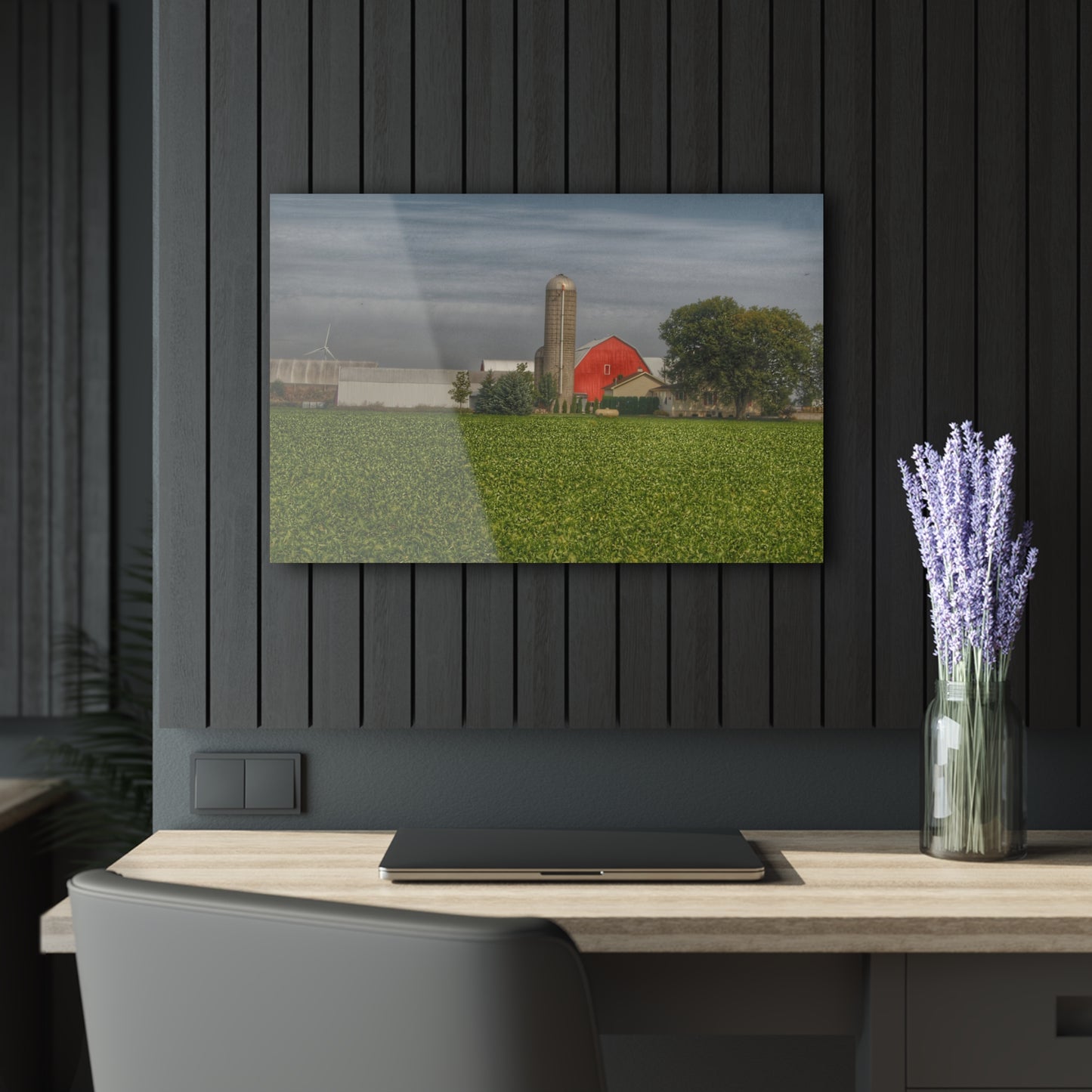 U R There Photography Richardson Road Farm Rustic Farmhouse Acrylic Wall Print