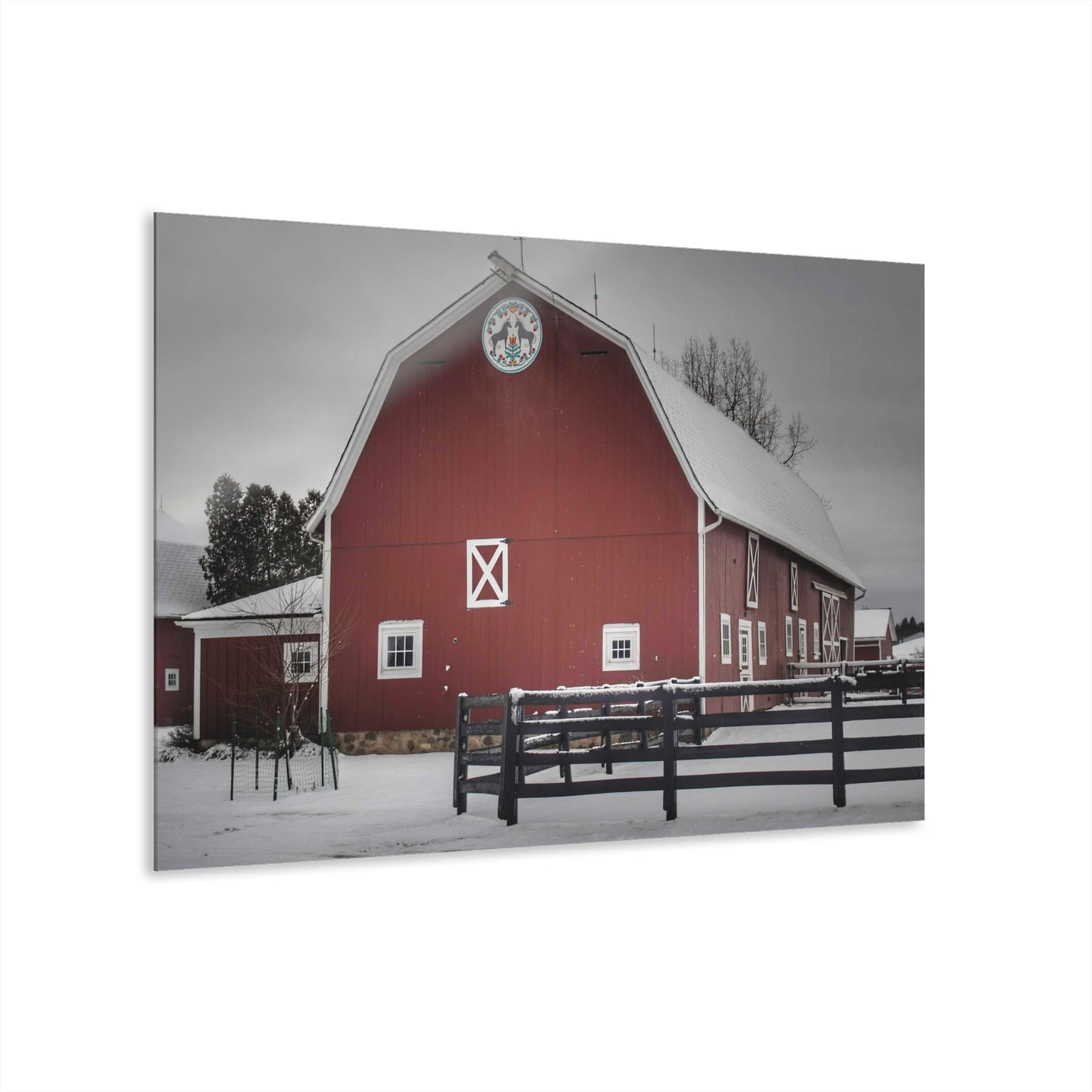 U R There Photography Barns of Barber Road III Rustic Farmhouse Acrylic Wall Print