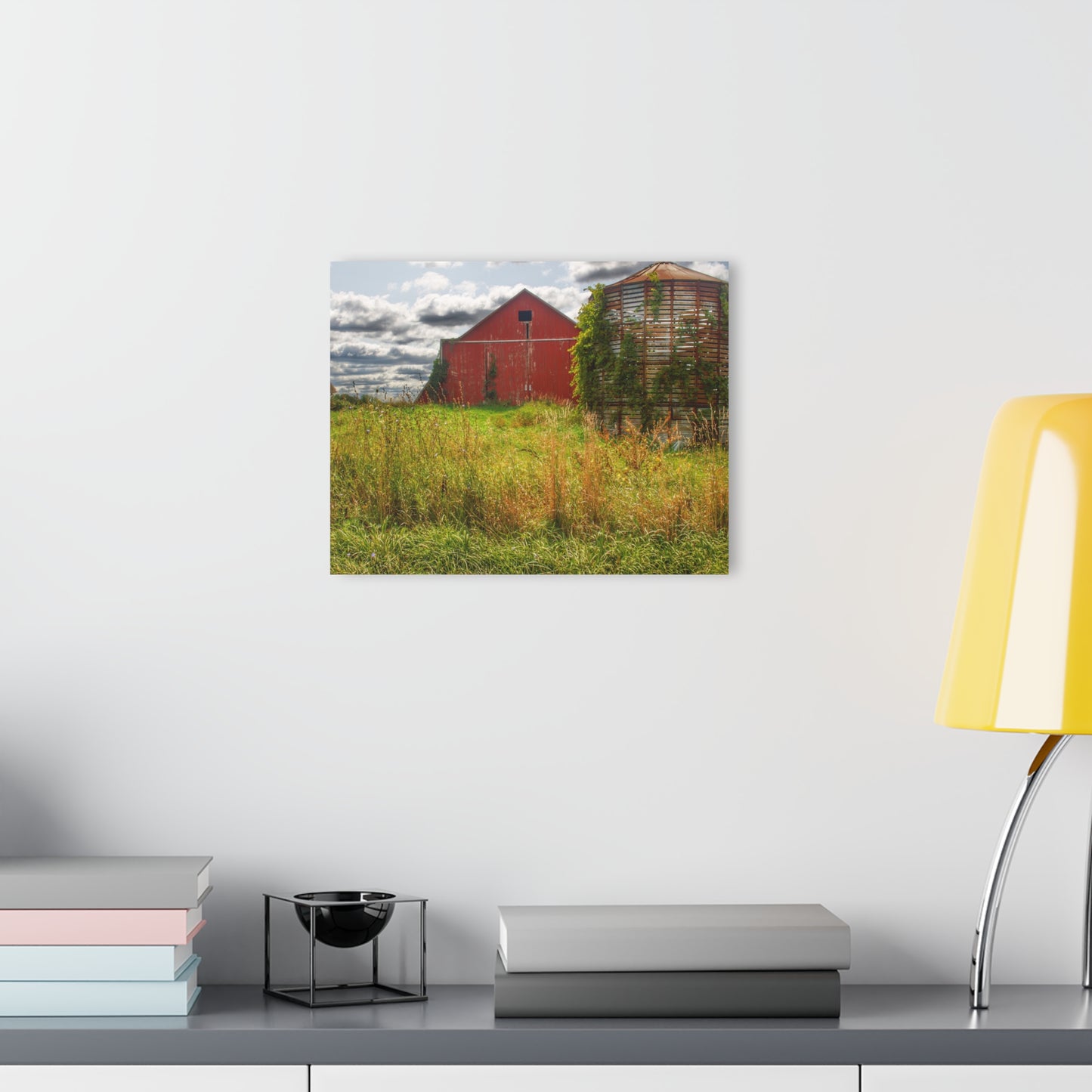 U R There Photography Roadside Relics Rustic Farmhouse Acrylic Wall Print