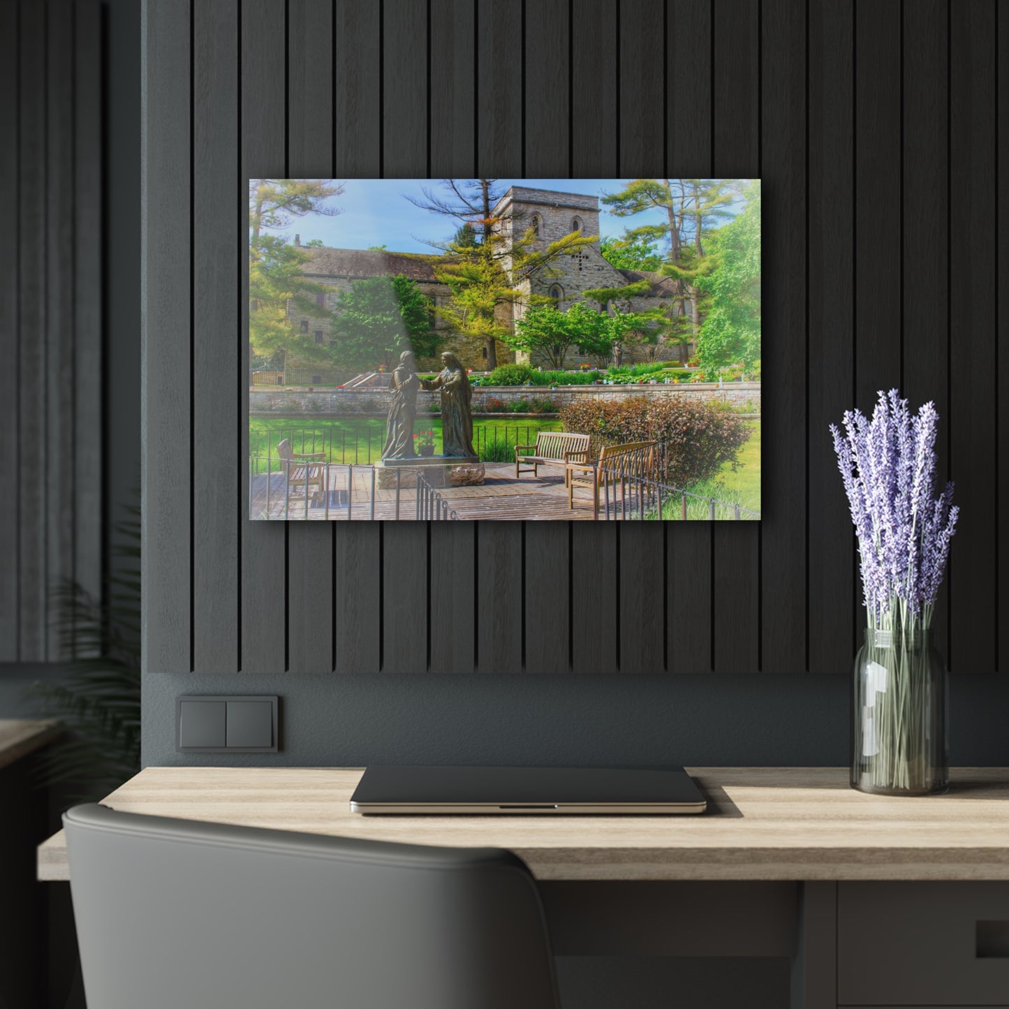 U R There Photography Saint Hugos of the Hills I Rustic Farmhouse Acrylic Wall Print