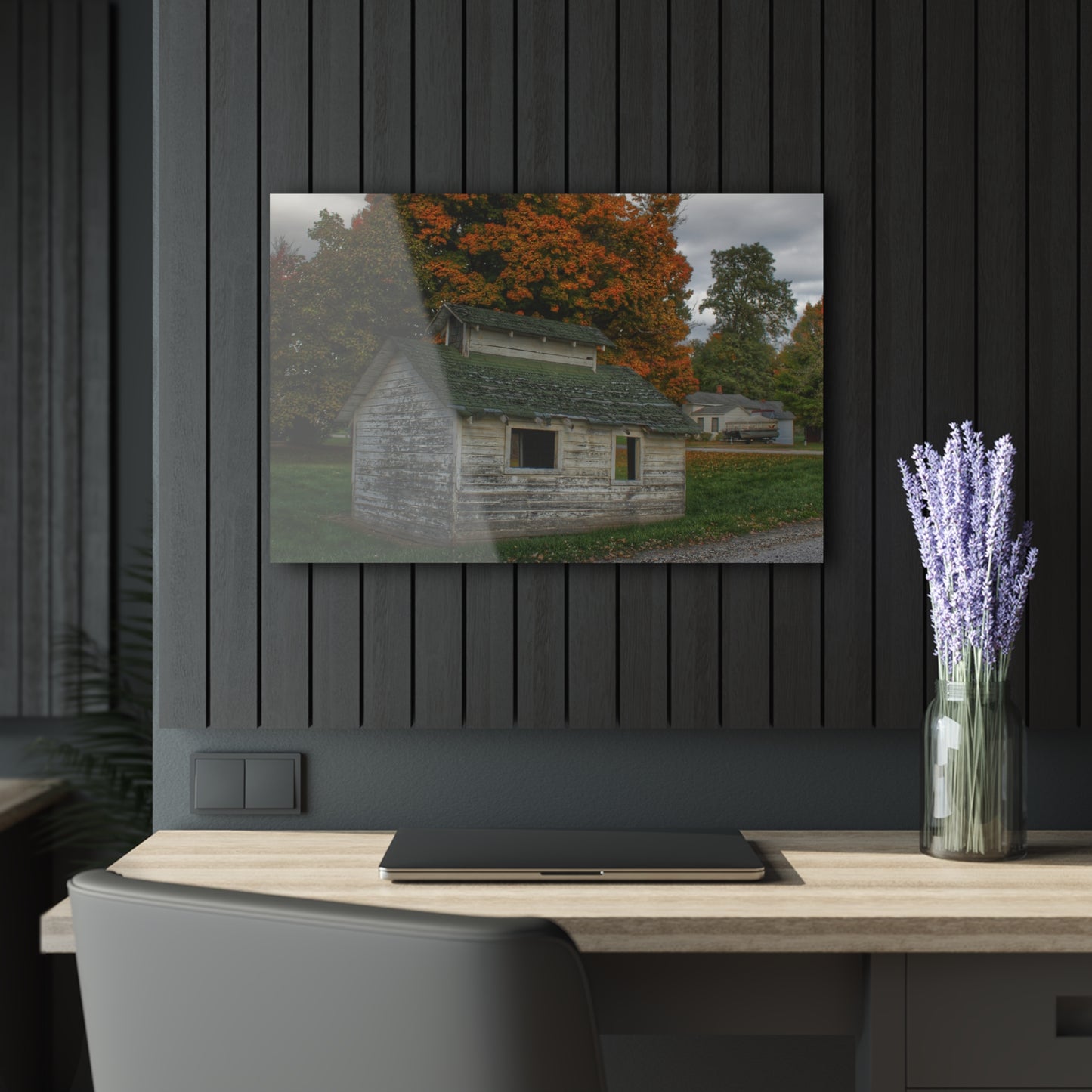 U R There Photography Rural Shack of Metamora Rustic Farmhouse Acrylic Wall Print