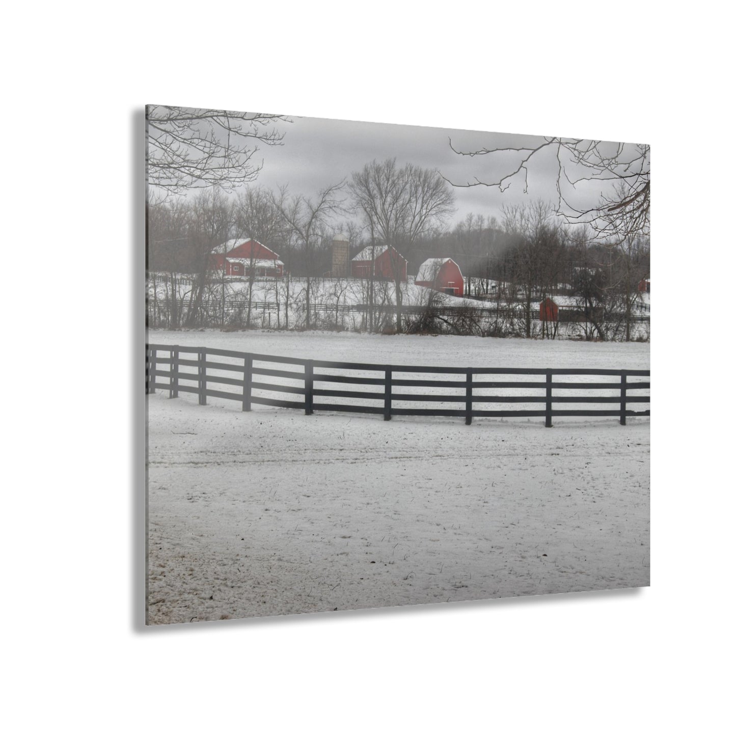 U R There Photography Barns of Barber Road II Rustic Farmhouse Acrylic Wall Print
