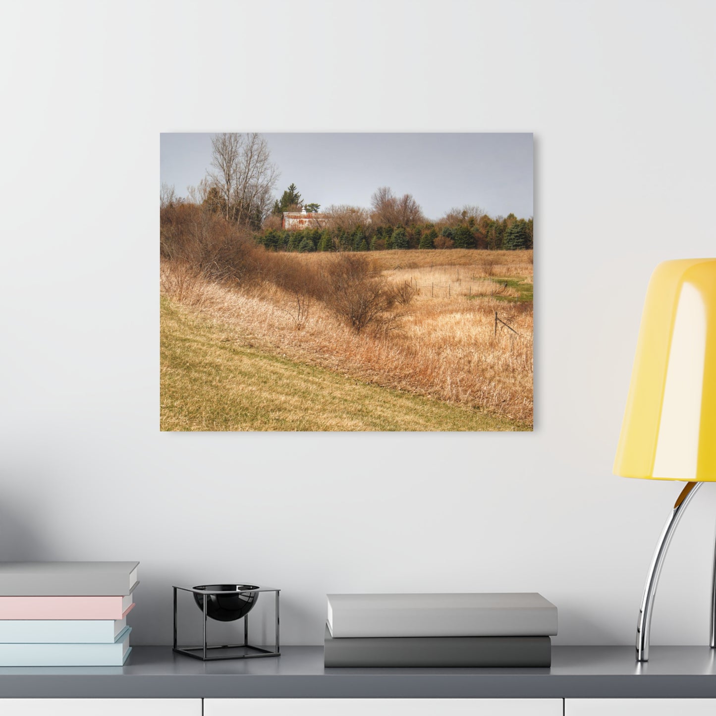 U R There Photography Beyond the Short Pines Rustic Farmhouse Acrylic Wall Print