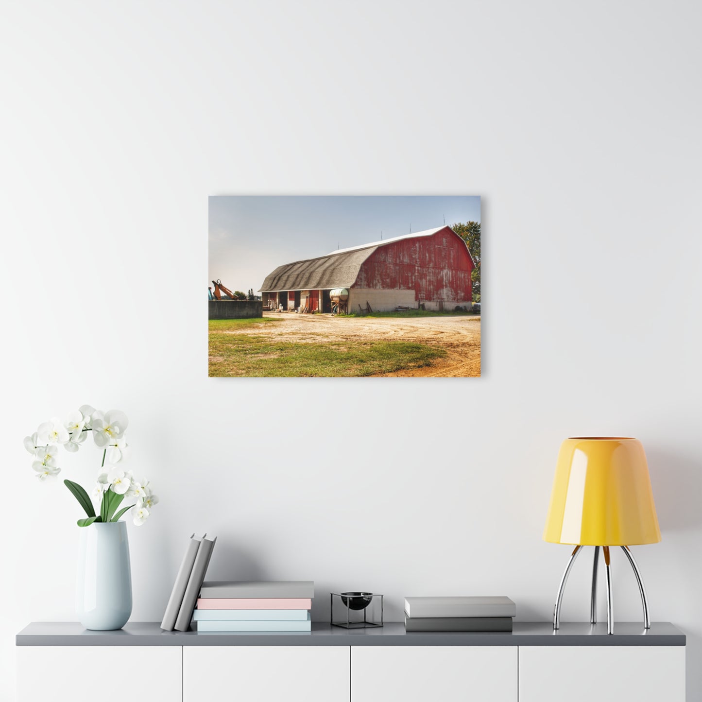 U R There Photography Quonset Barn Rustic Farmhouse Acrylic Wall Print