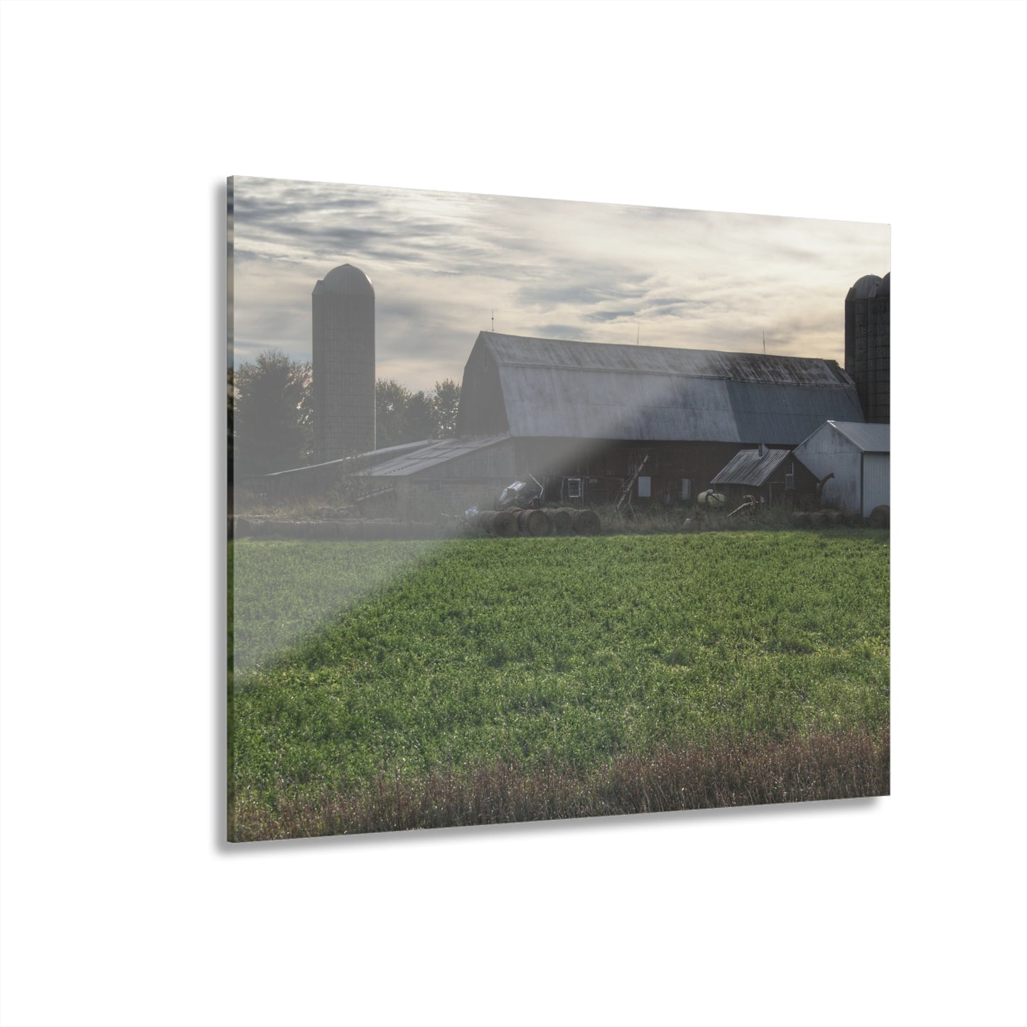 U R There Photography Shepard Road Farm II Rustic Farmhouse Acrylic Wall Print