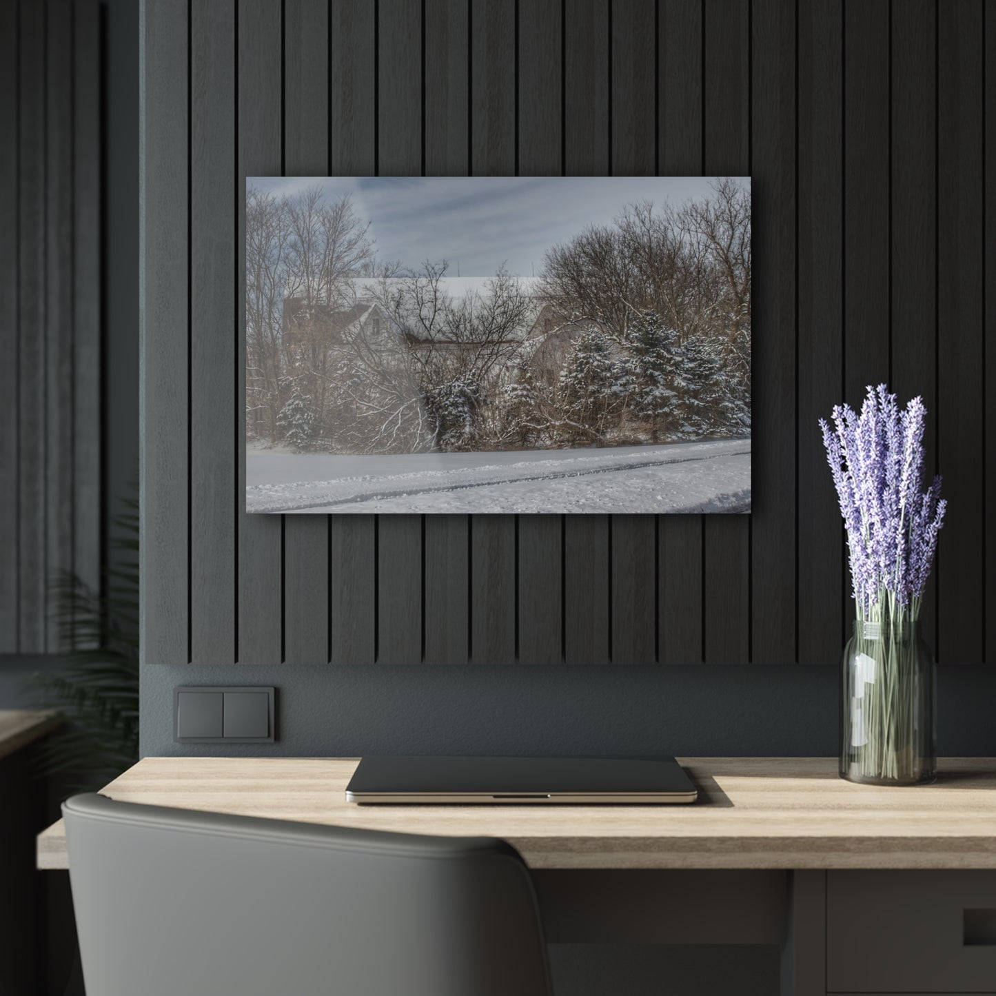 U R There Photography Hidden in Oxford II Rustic Farmhouse Acrylic Wall Print