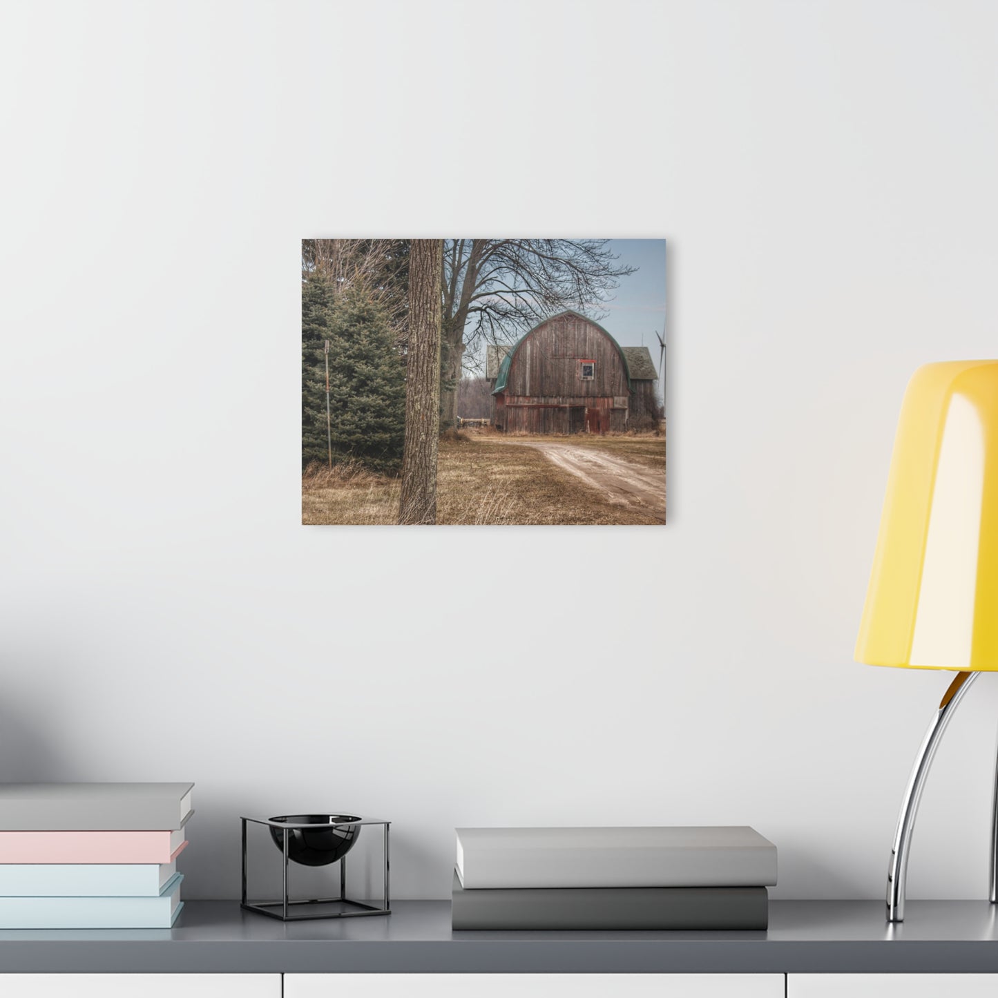 U R There Photography Barn of Deckerville Road Rustic Farmhouse Acrylic Wall Print