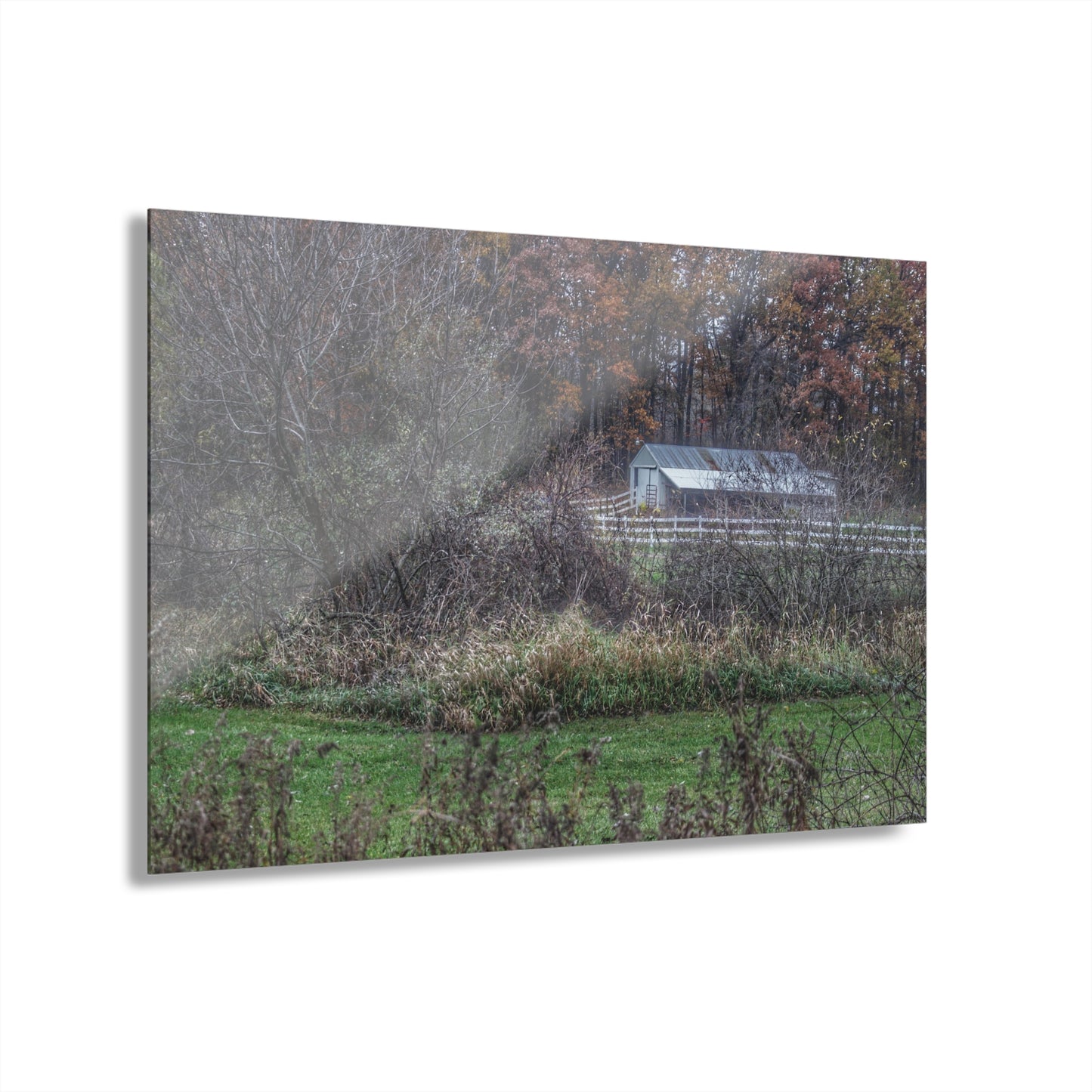 U R There Photography Shifman Road Stable Rustic Farmhouse Acrylic Wall Print