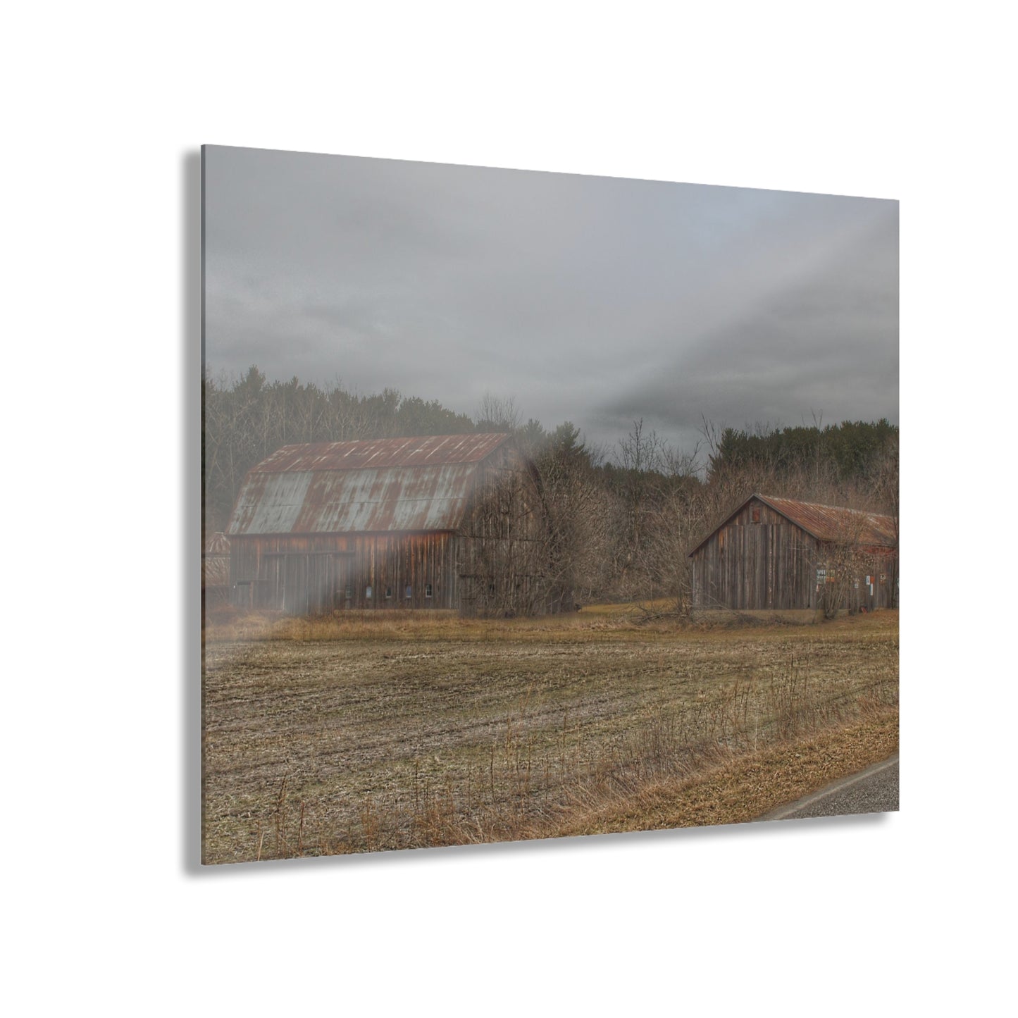 U R There Photography Barnes of Arbela III Rustic Farmhouse Acrylic Wall Print