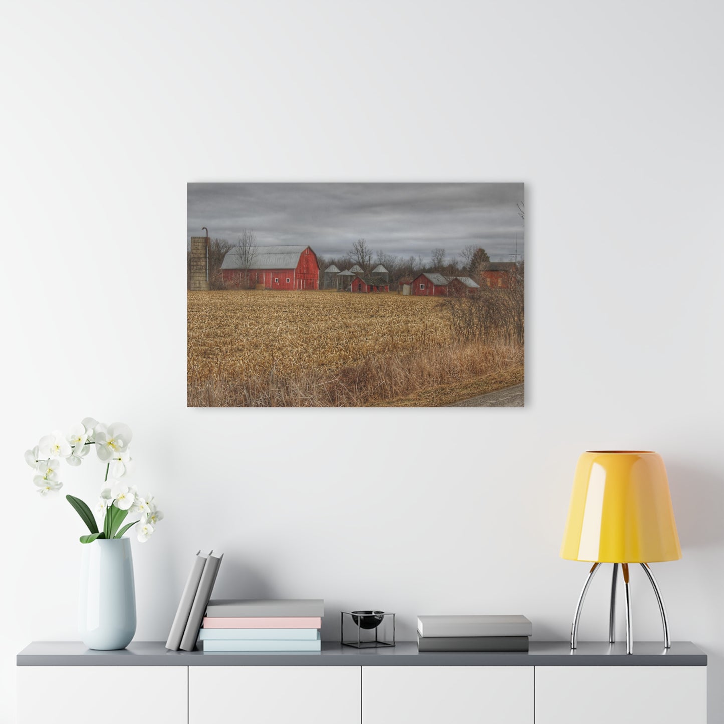 U R There Photography Barnes of Arbela II Rustic Farmhouse Acrylic Wall Print