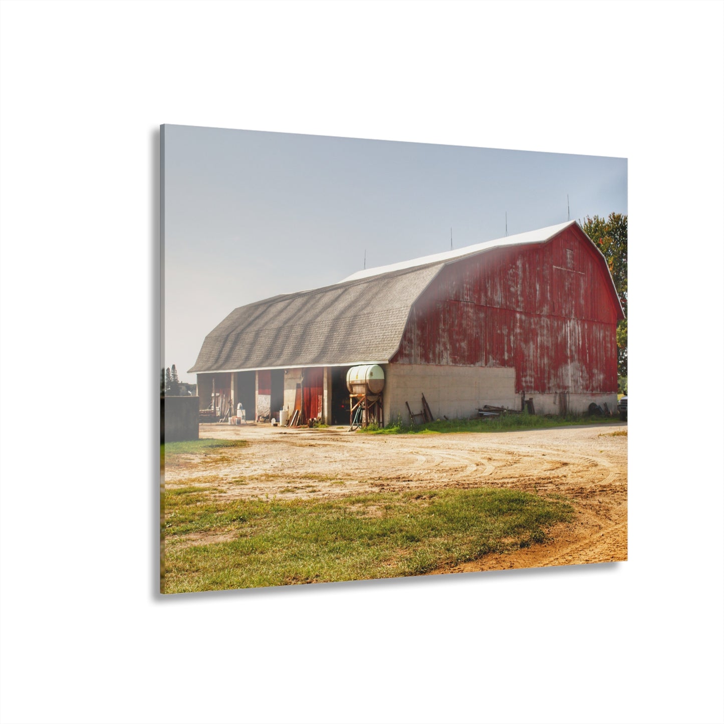 U R There Photography Quonset Barn Rustic Farmhouse Acrylic Wall Print