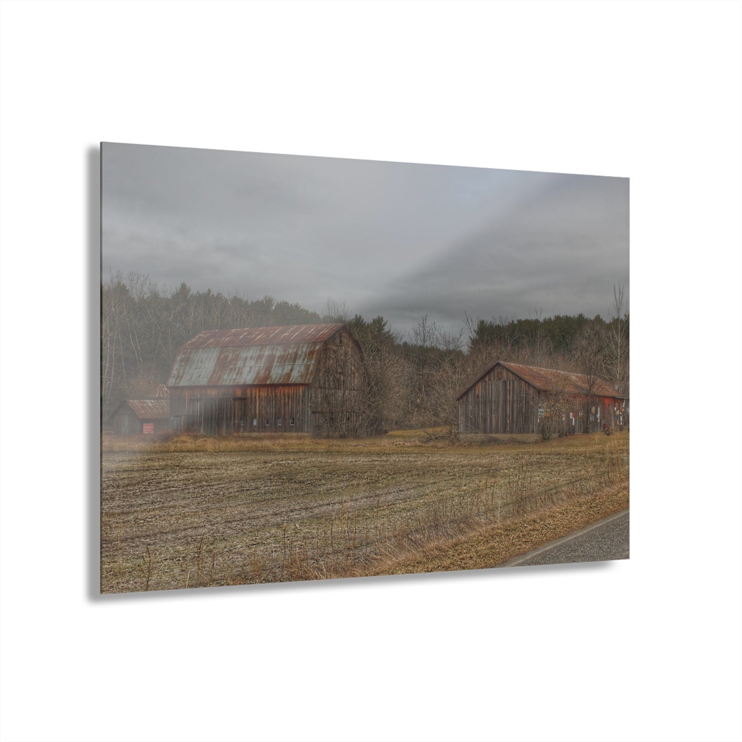 U R There Photography Barnes of Arbela III Rustic Farmhouse Acrylic Wall Print