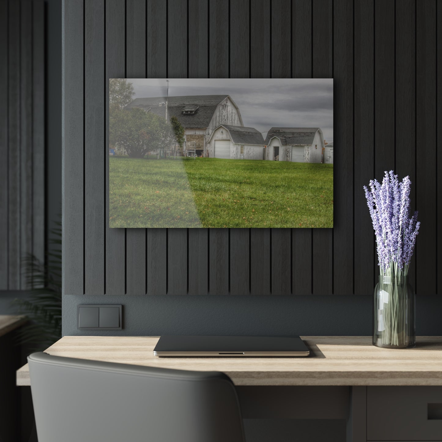 U R There Photography Lippincott Whites Rustic Farmhouse Acrylic Wall Print