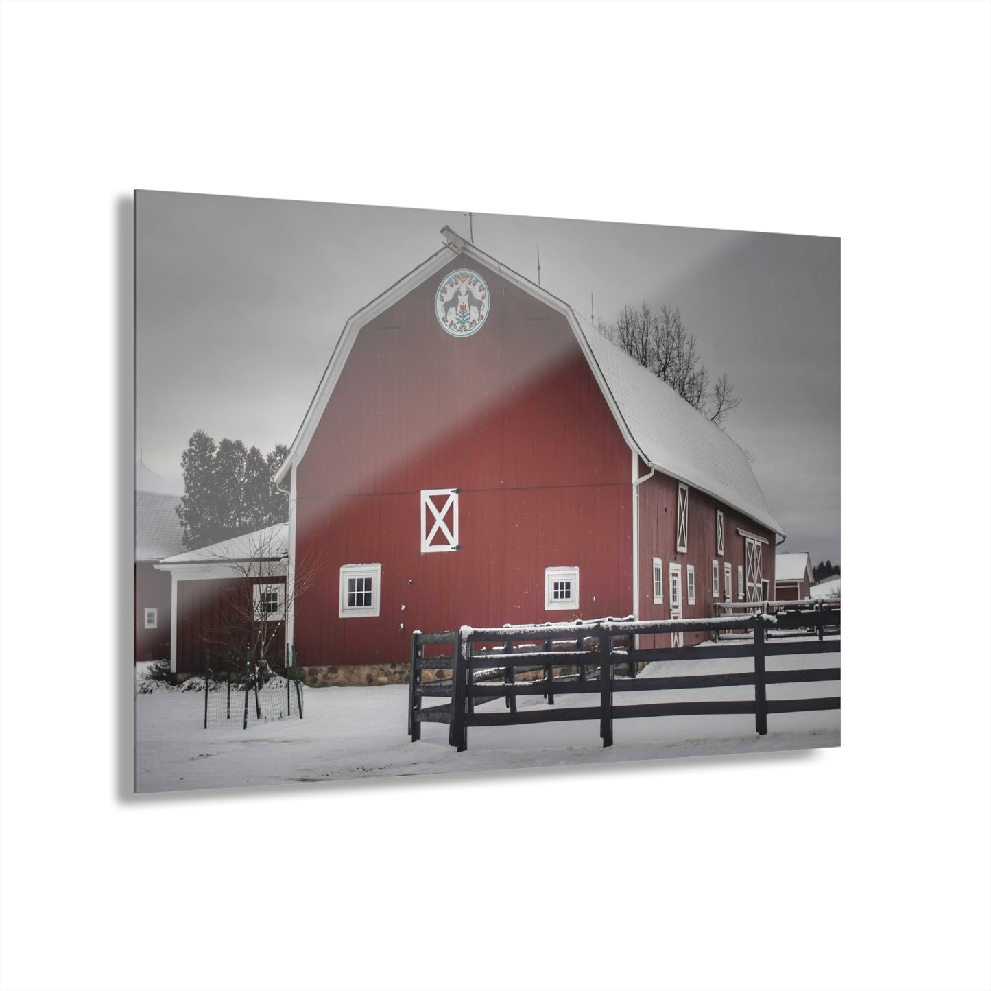 U R There Photography Barns of Barber Road III Rustic Farmhouse Acrylic Wall Print