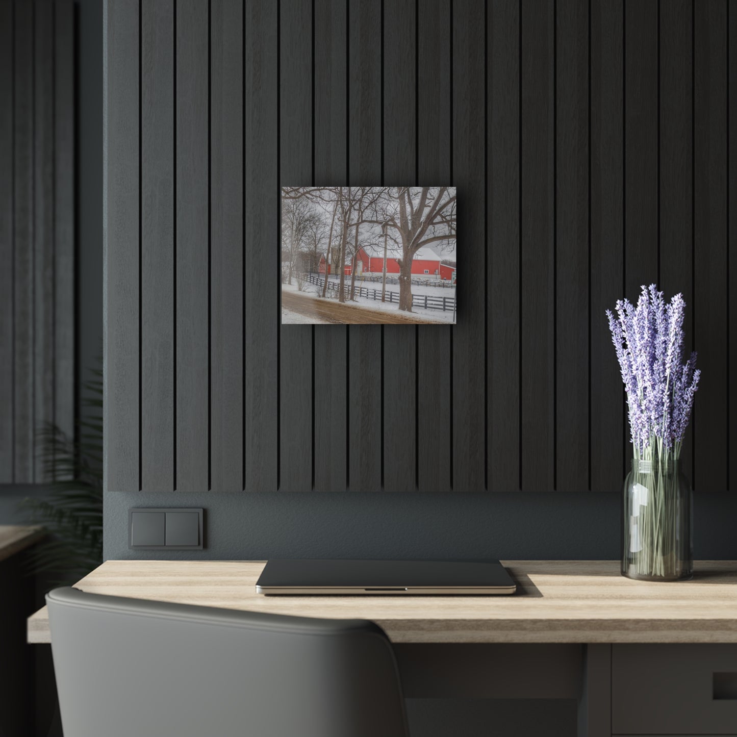 U R There Photography Barns of Barber Road I Rustic Farmhouse Acrylic Wall Print