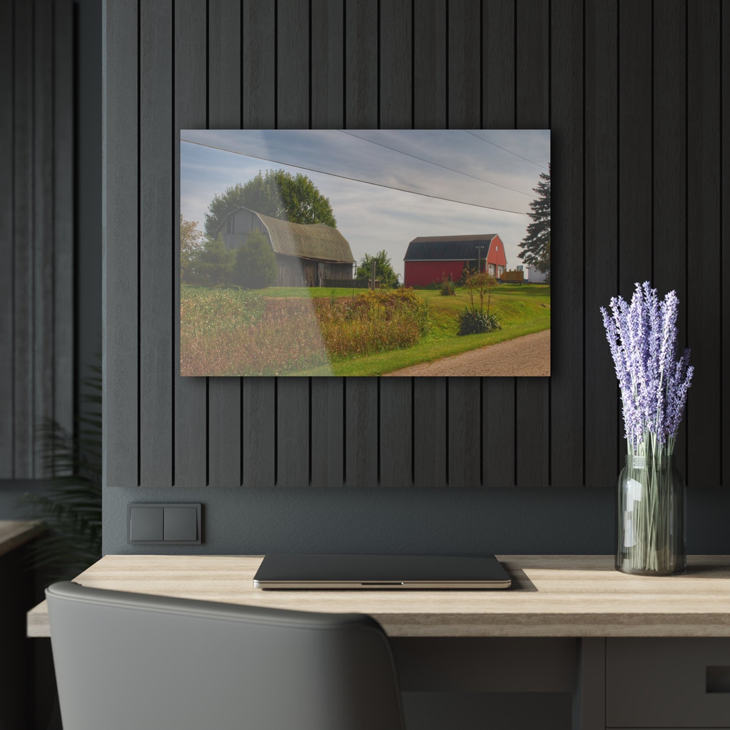 U R There Photography Schott Road Generations Rustic Farmhouse Acrylic Wall Print