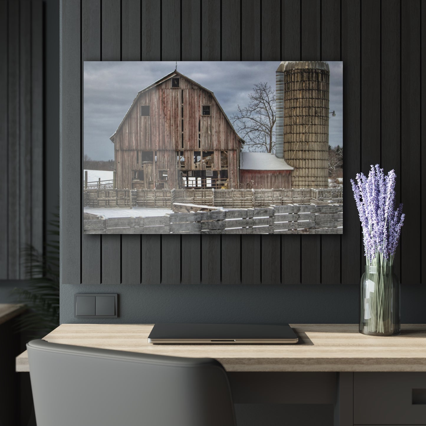 U R There Photography Old Marathon Rustic Farmhouse Acrylic Wall Print