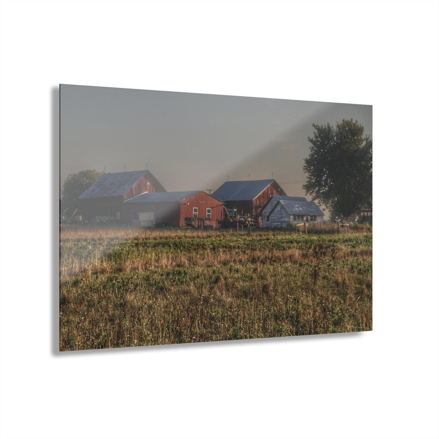 U R There Photography Shaw Road Farm Rustic Farmhouse Acrylic Wall Print