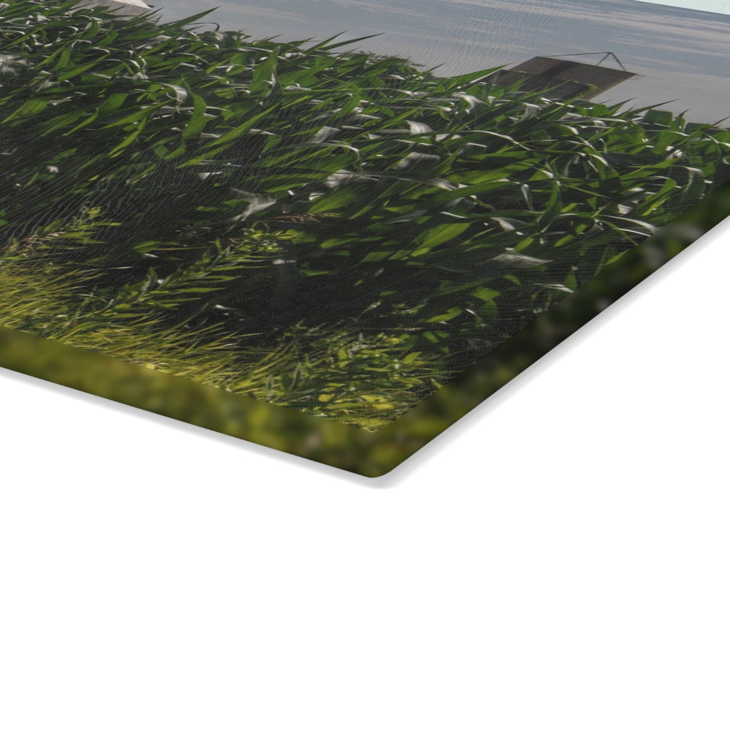 Rustic Farmhouse Cutting Board Featuring Above the Corn on Piersonville Road II
