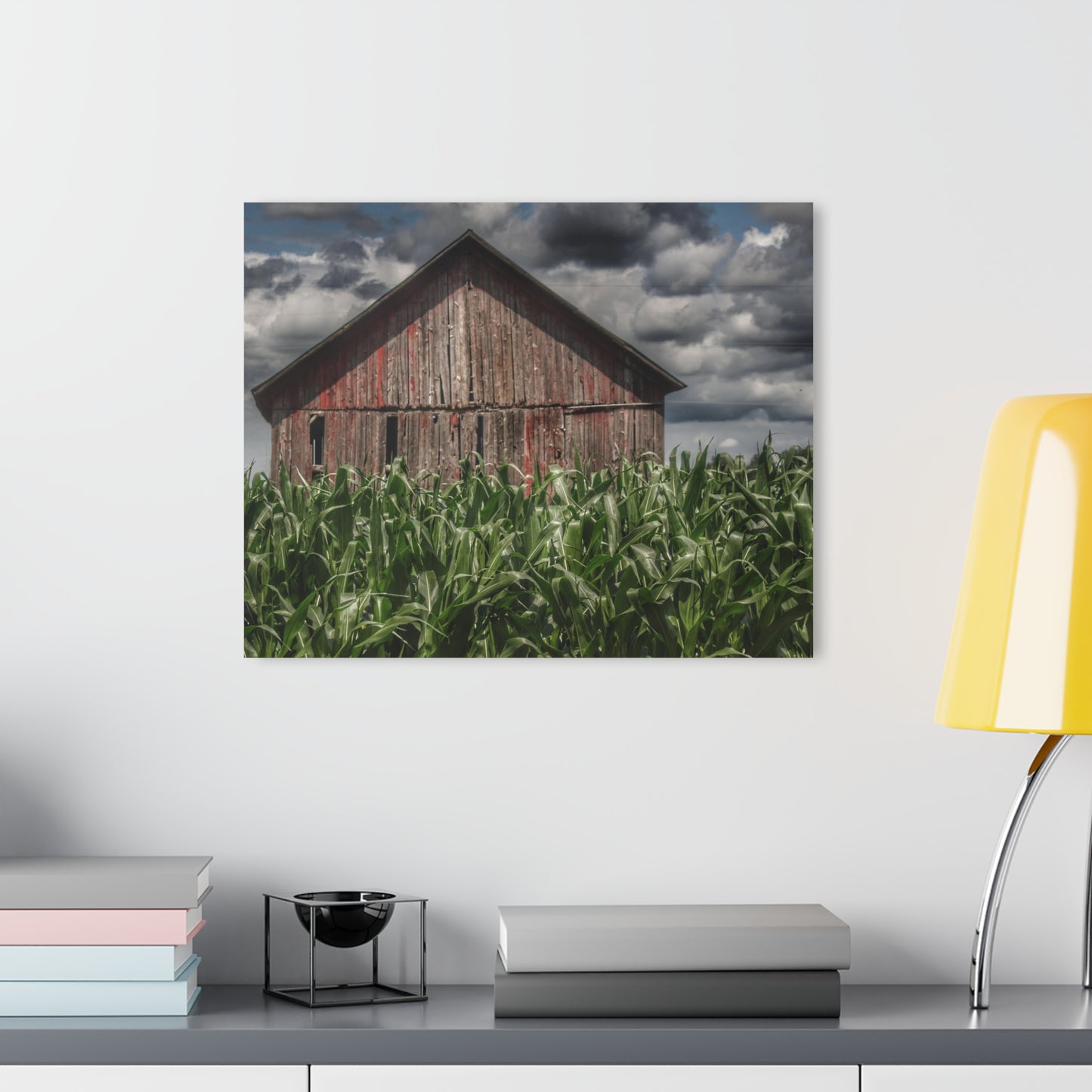 U R There Photography Above the July Corn Rustic Farmhouse Acrylic Wall Print