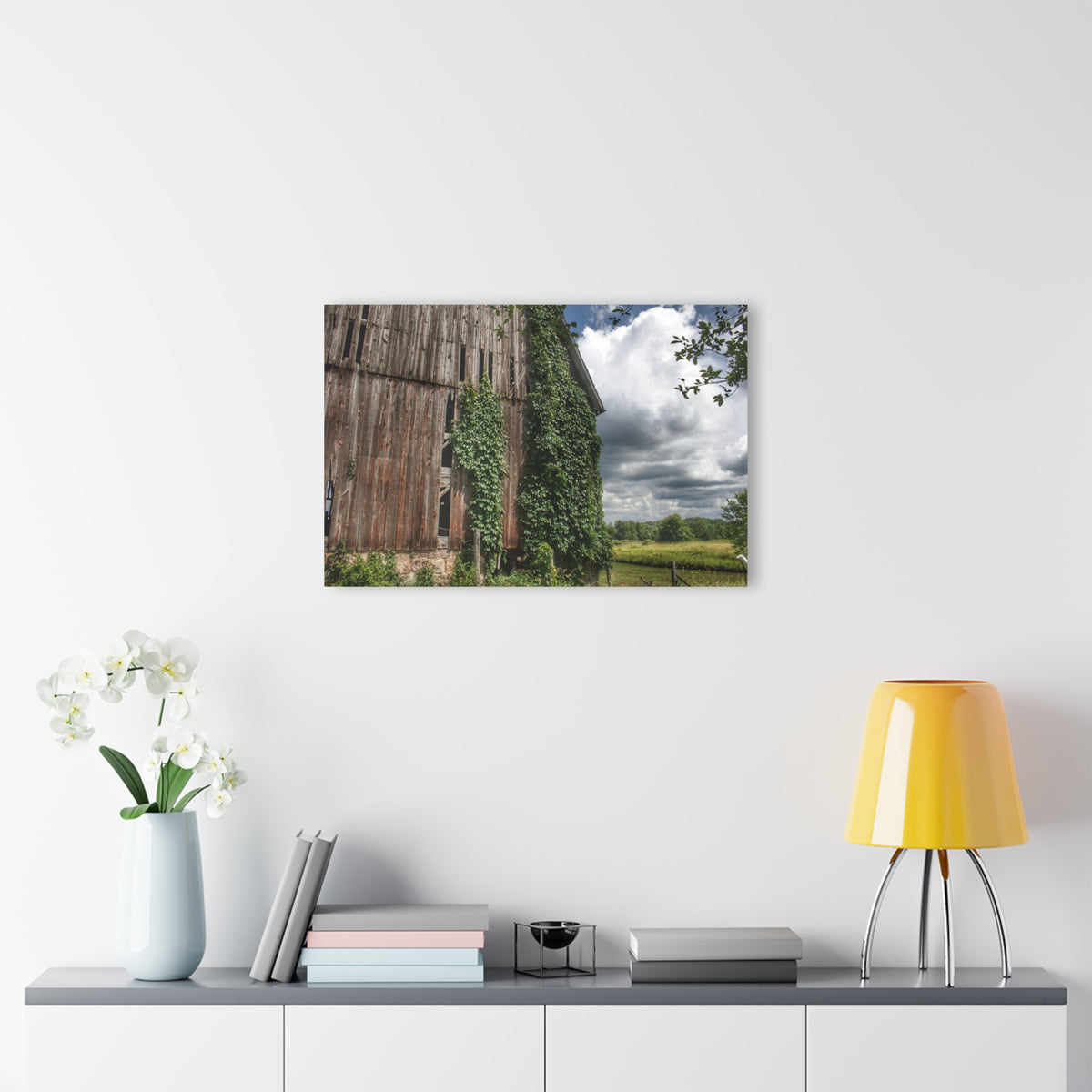 North Branch Ivy Grey II | Wall Prints