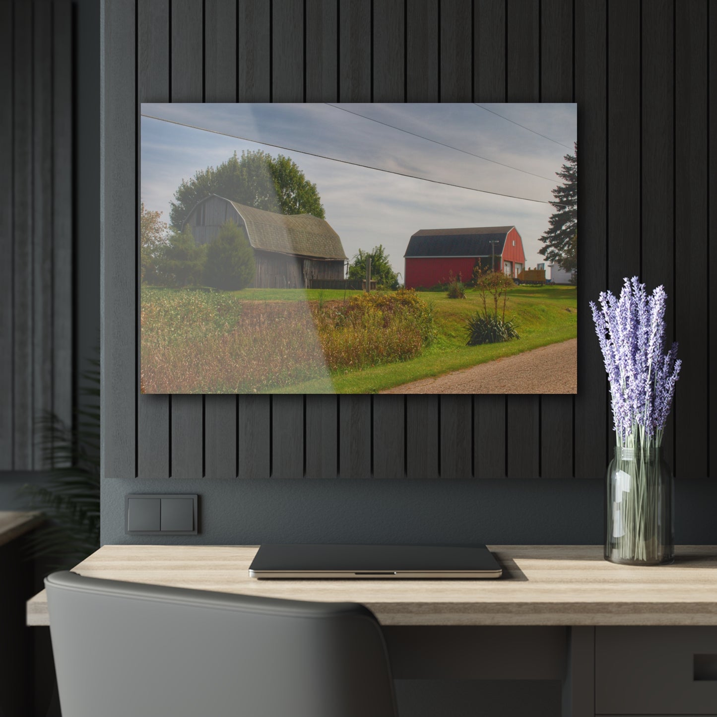 U R There Photography Schott Road Generations Rustic Farmhouse Acrylic Wall Print
