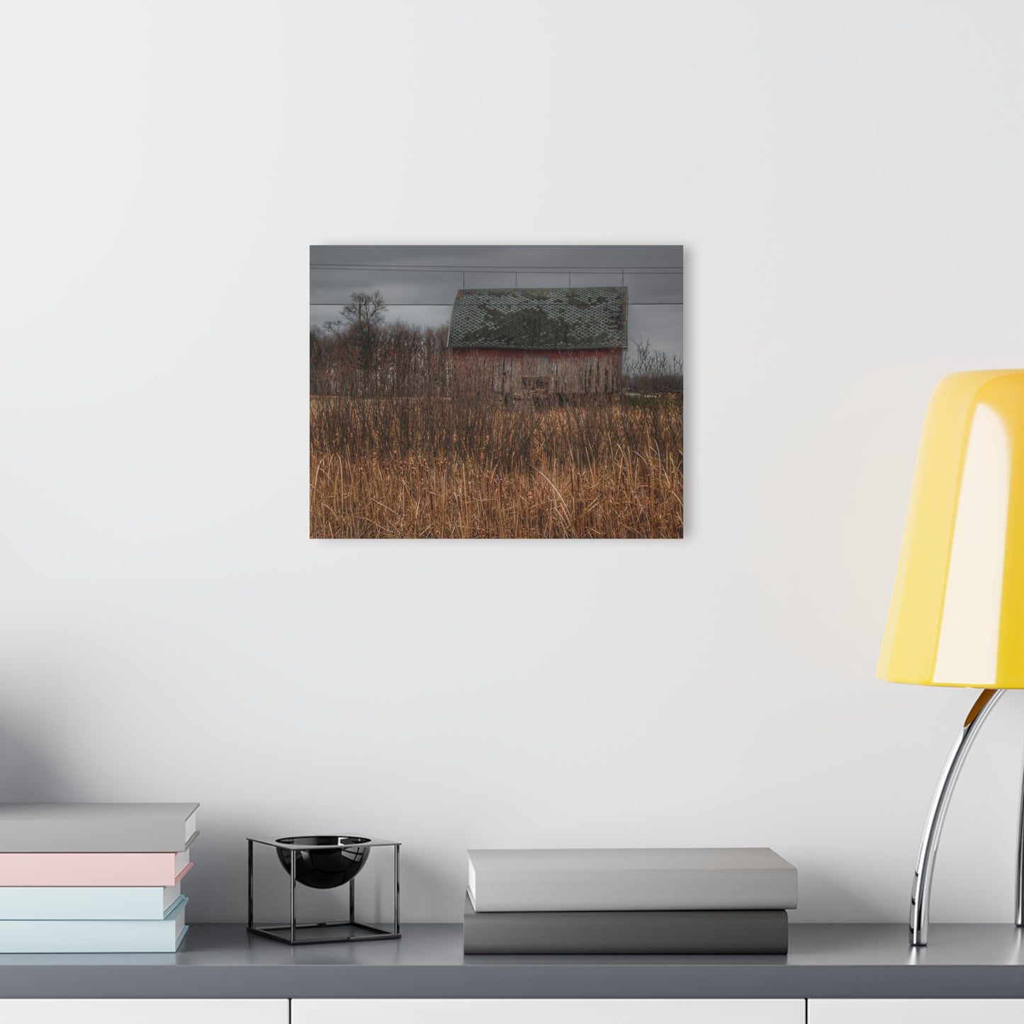 U R There Photography Brown Road Rustic Rustic Farmhouse Acrylic Wall Print