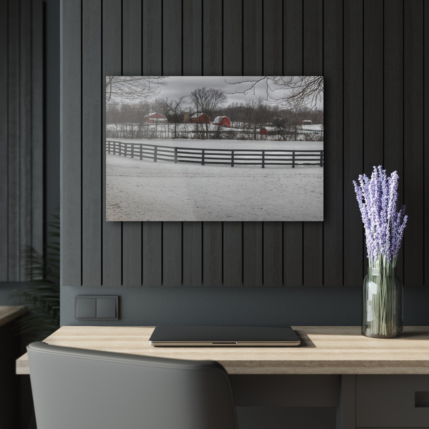 U R There Photography Barns of Barber Road II Rustic Farmhouse Acrylic Wall Print