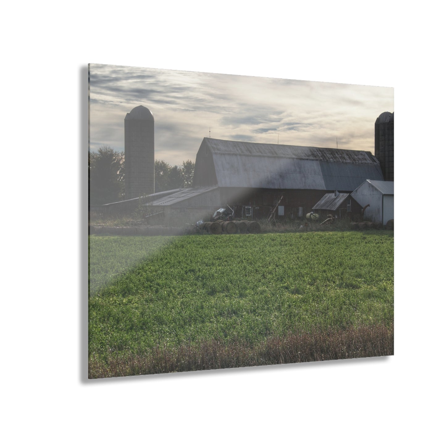 U R There Photography Shepard Road Farm II Rustic Farmhouse Acrylic Wall Print