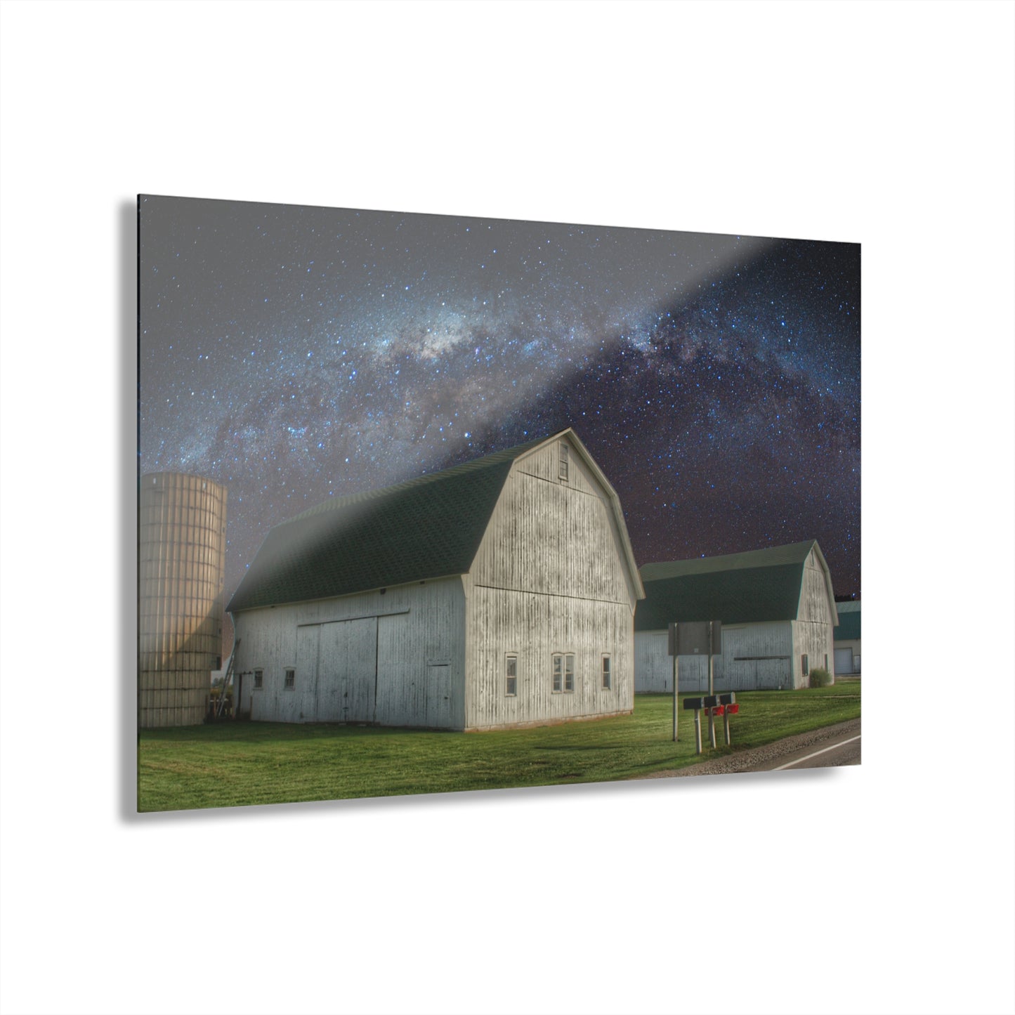 U R There Photography Under the Milky Way Rustic Farmhouse Acrylic Wall Print