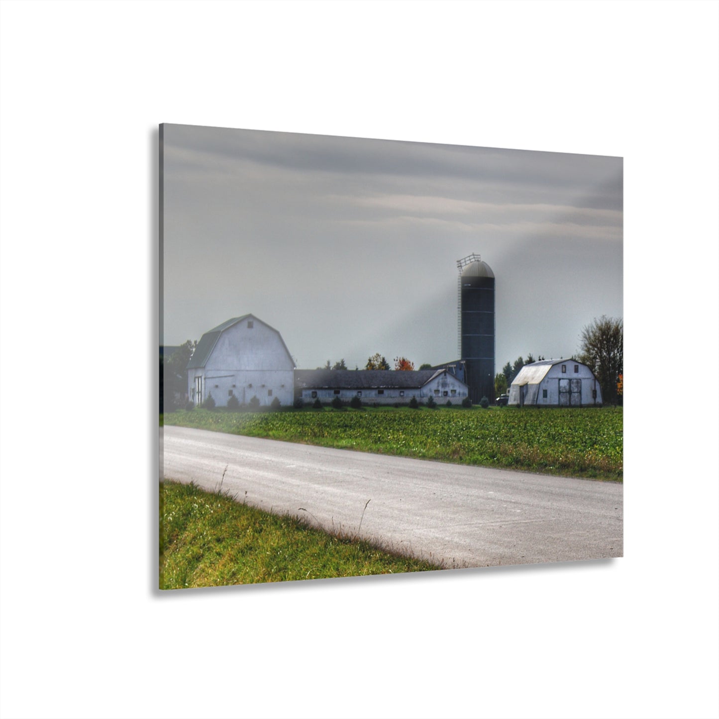 U R There Photography South Block Road Farm Rustic Farmhouse Acrylic Wall Print
