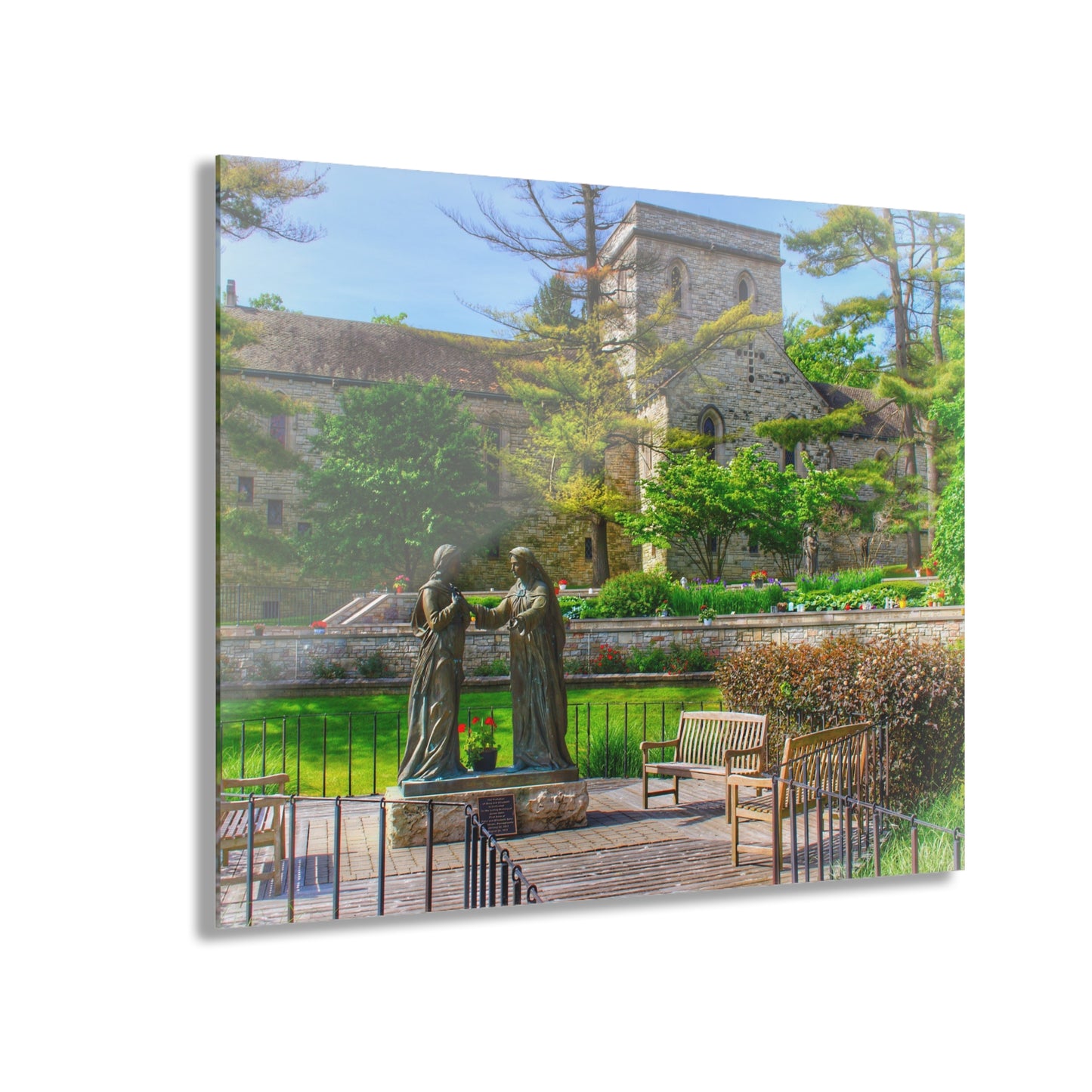 U R There Photography Saint Hugos of the Hills I Rustic Farmhouse Acrylic Wall Print