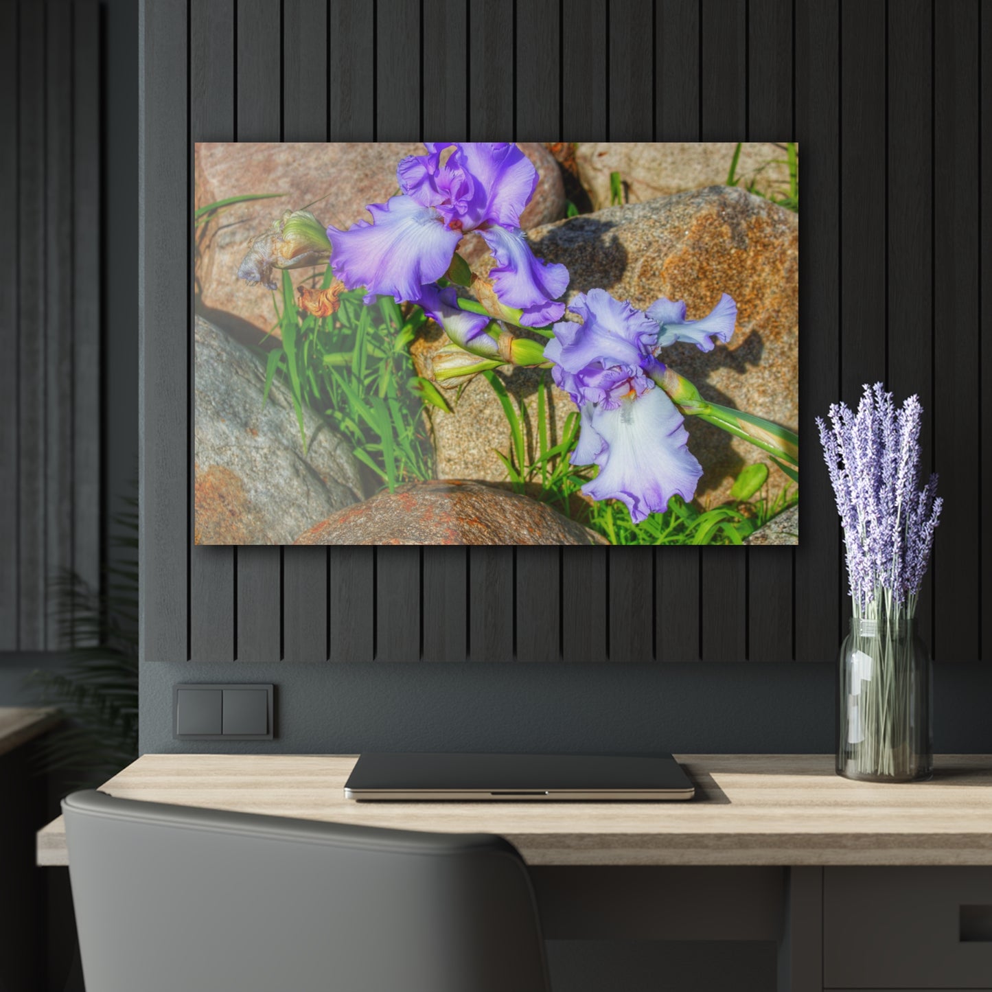 U R There Photography Saint Hugos Iris Rustic Farmhouse Acrylic Wall Print