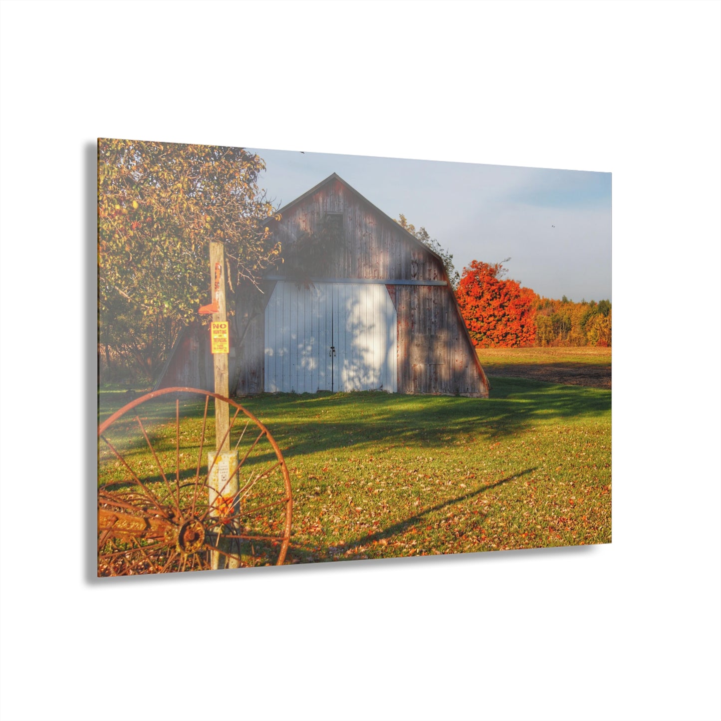 U R There Photography Cade Road Quonset Rustic Farmhouse Acrylic Wall Print