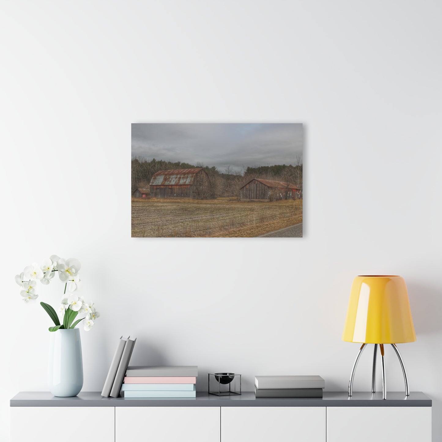 U R There Photography Barnes of Arbela III Rustic Farmhouse Acrylic Wall Print