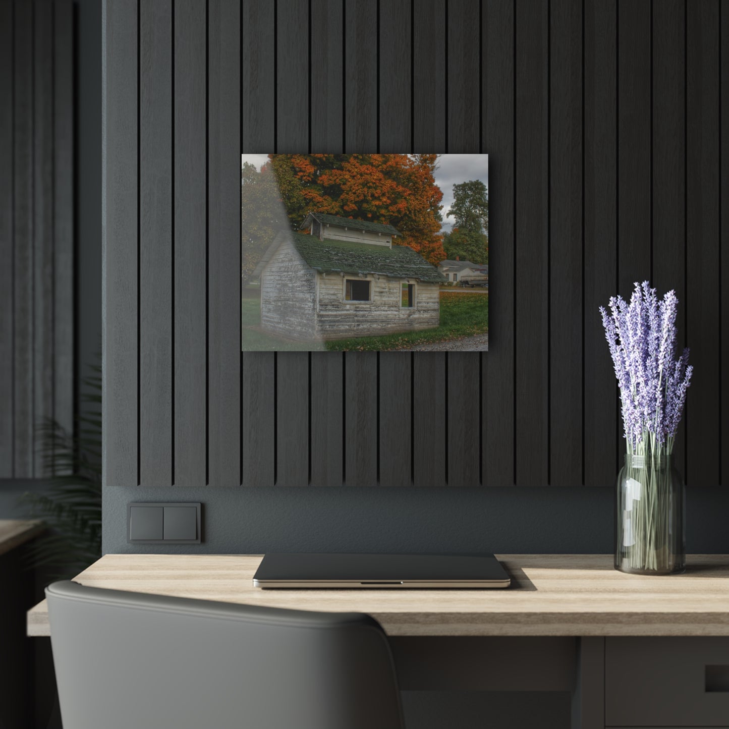 U R There Photography Rural Shack of Metamora Rustic Farmhouse Acrylic Wall Print